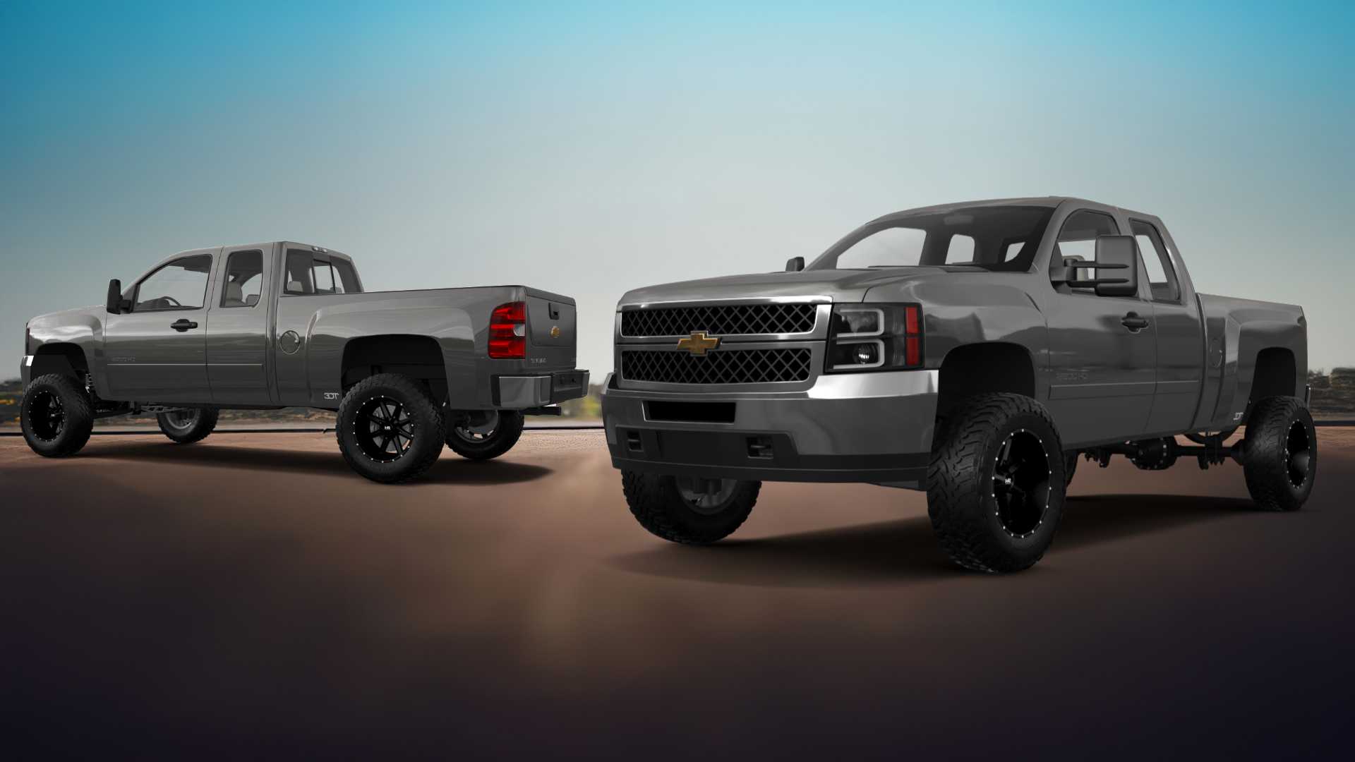 Chevrolet Silverado 2500 HD Extended Cab Pickup Truck 2007 tuning