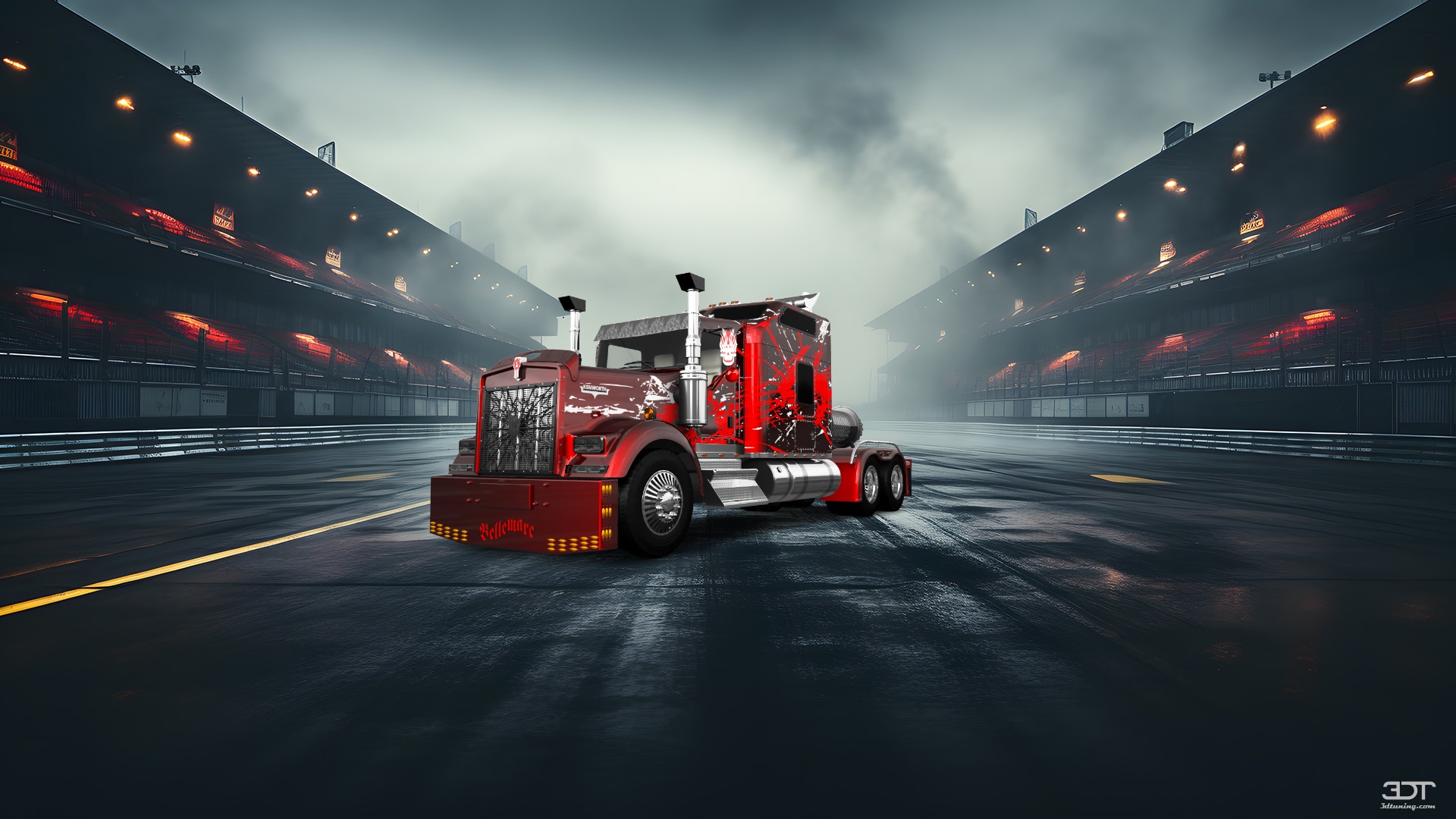 Kenworth W900 Sleeper Cab Truck 2015 tuning