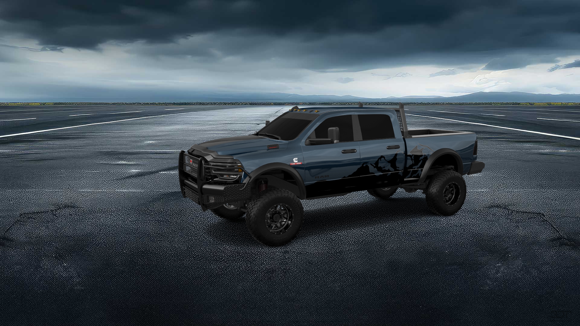 Dodge Ram 2500 4 Door pickup truck 2020 tuning