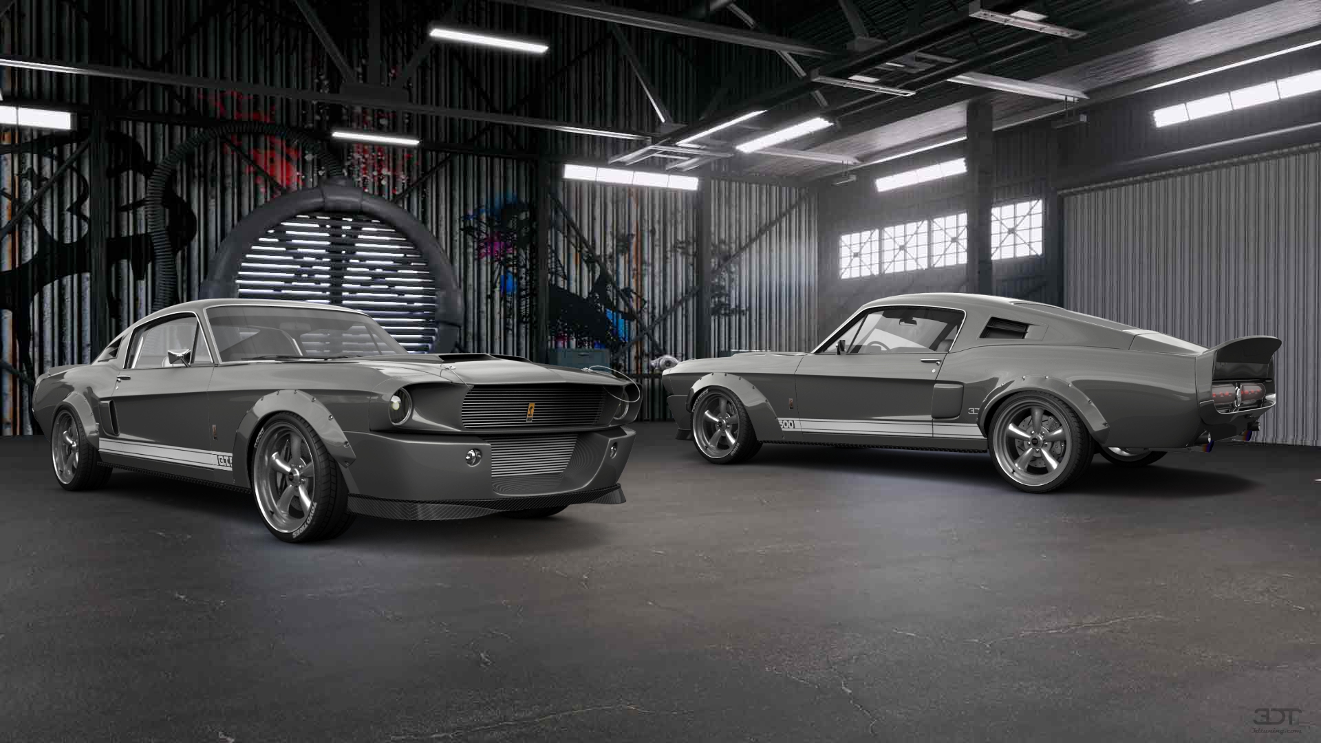 Mustang GT500 2 Door Coupe 1968 tuning