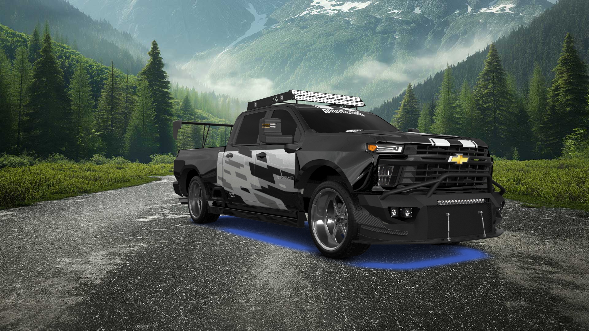 Chevrolet Silverado 2500 HD 4 Door pickup truck 2024 tuning