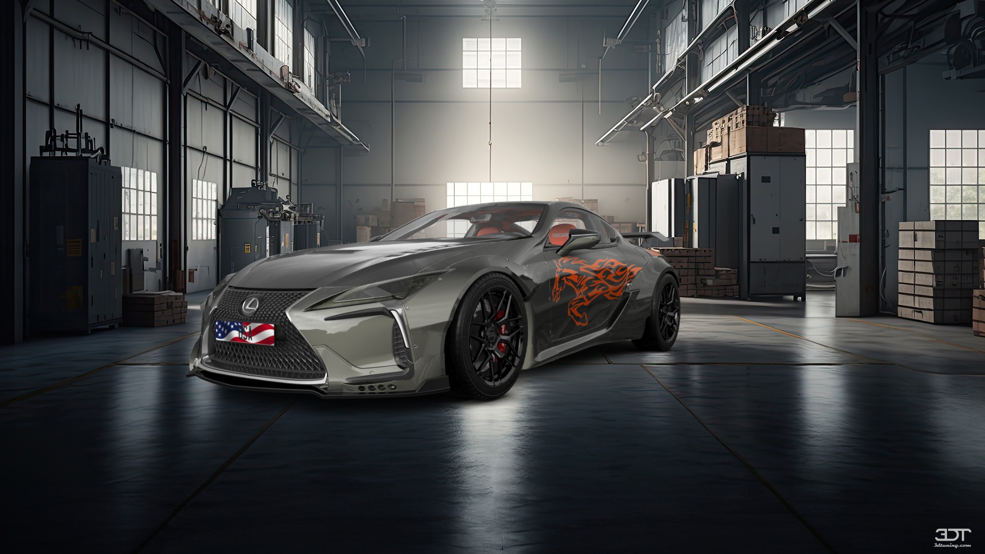 Lexus LC500 2 door fastback coupe 2017 tuning