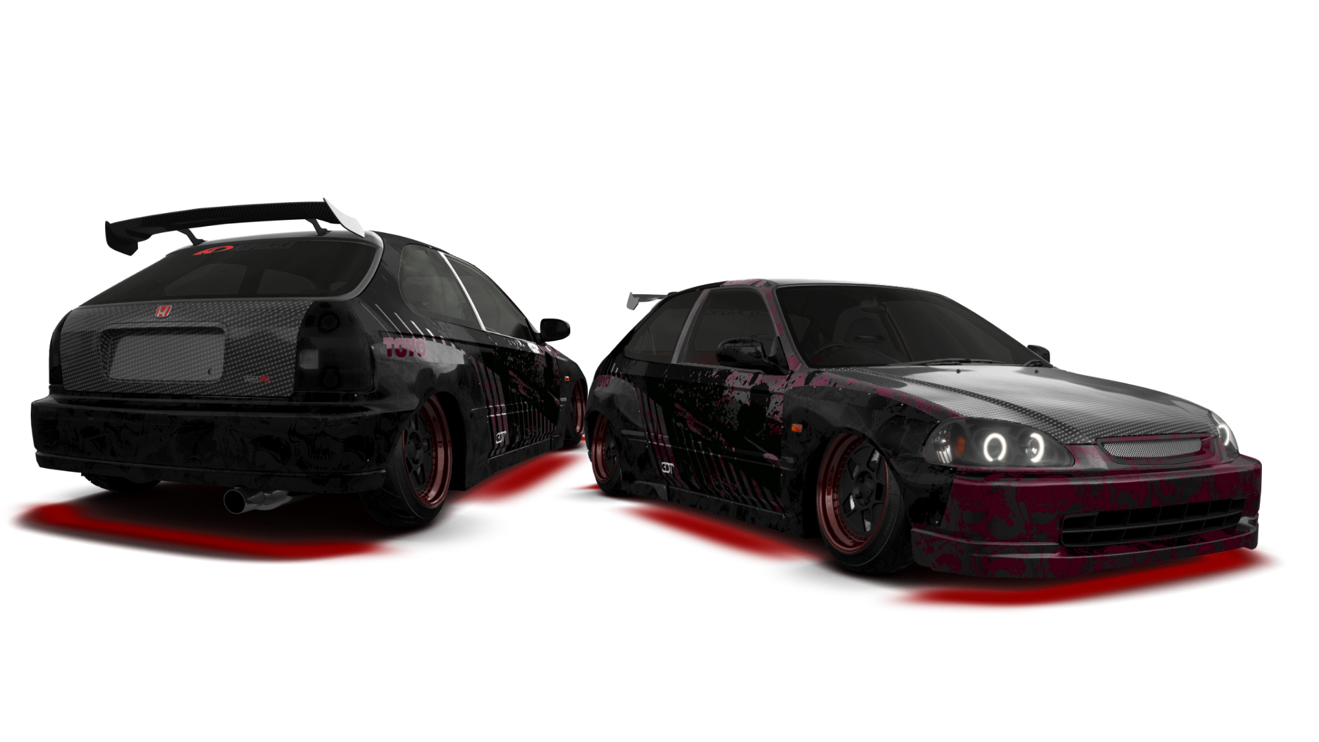 Tuning Honda Civic 3 Door Hatchback 1997