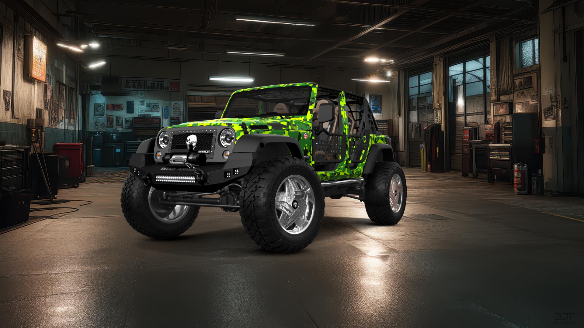 Jeep Wrangler Unlimited JK Rubicon Recon 4 Door SUV 2017 tuning