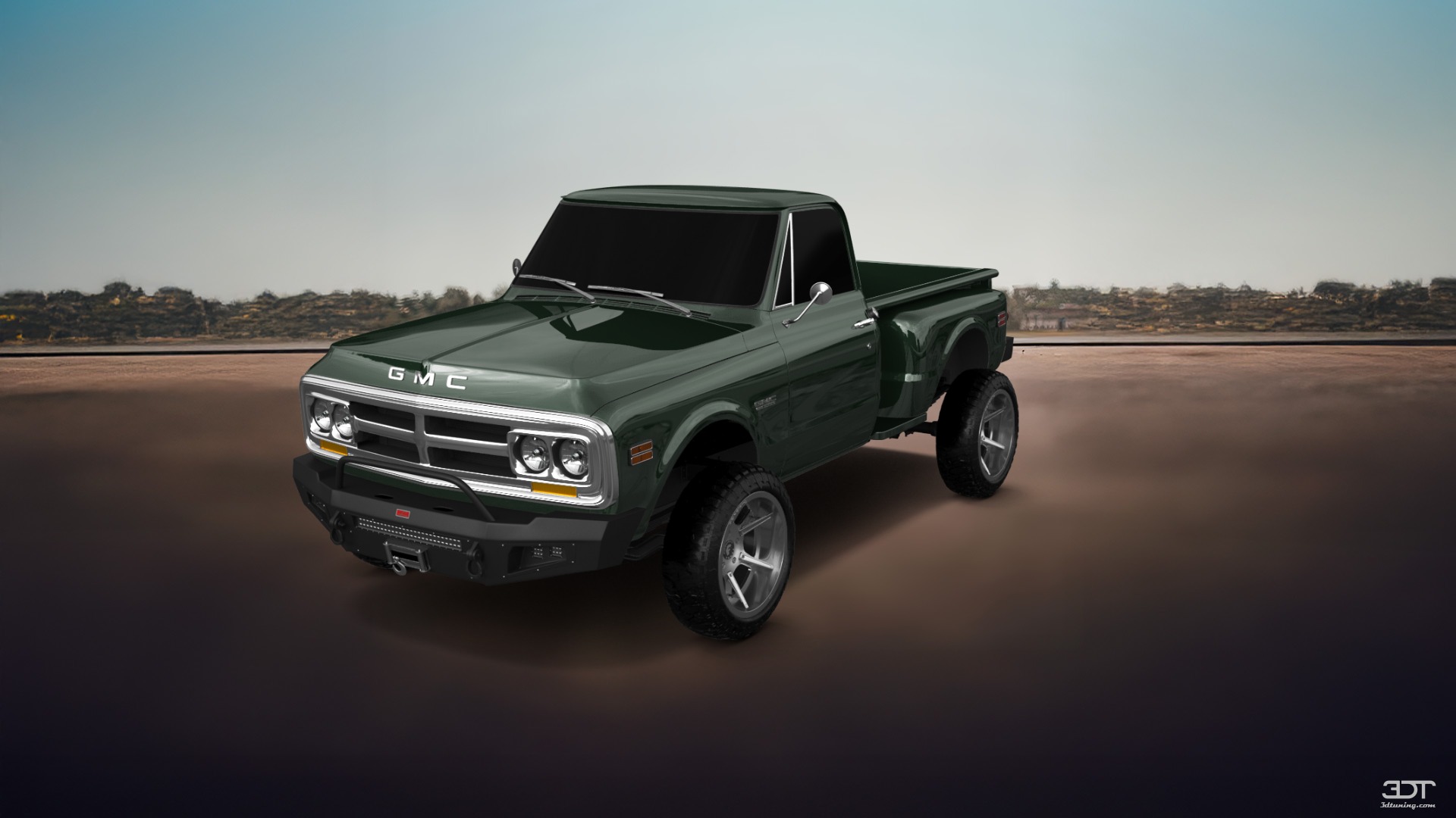 GMC K1500 2 Door pickup truck 1971 tuning