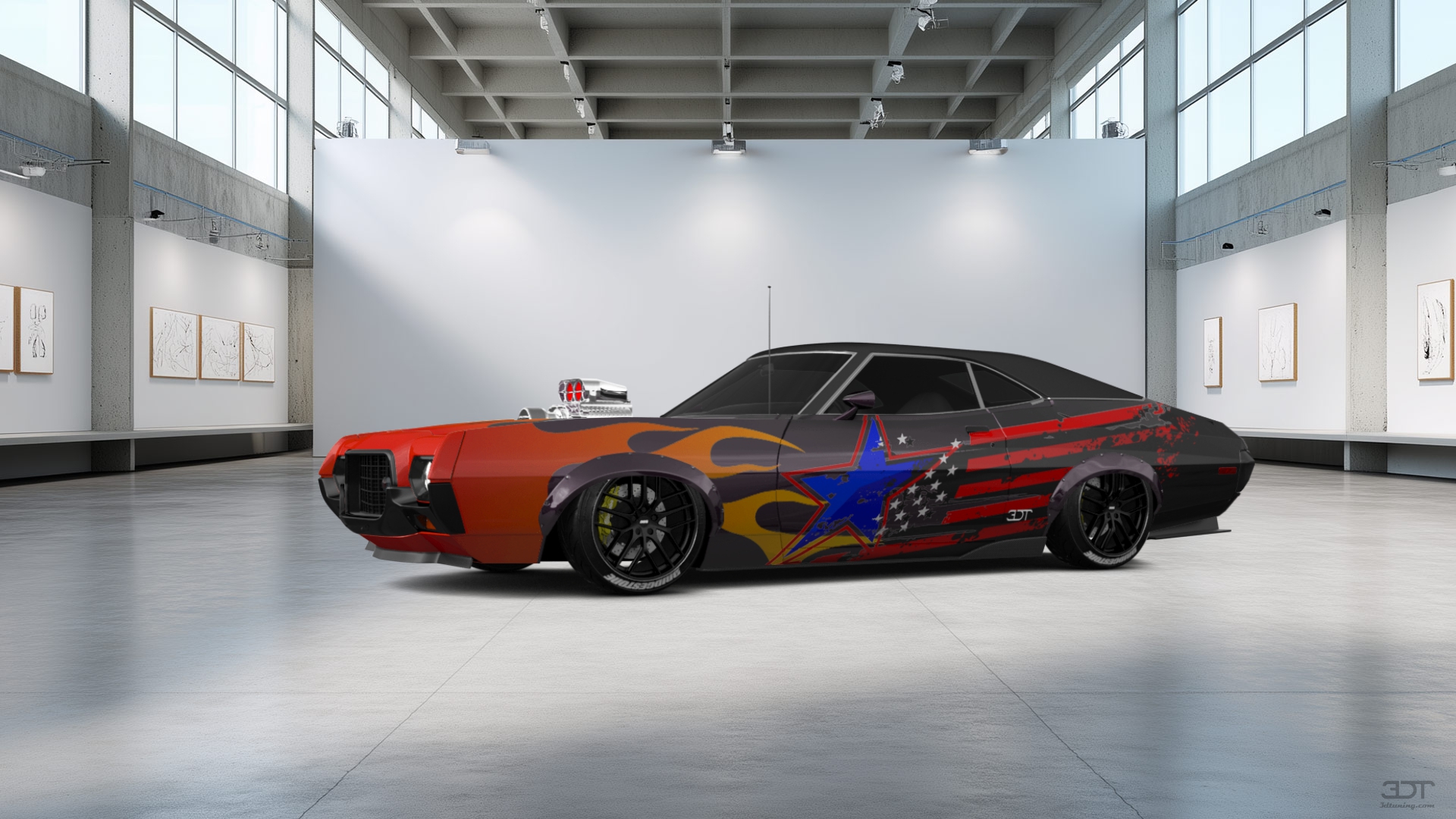 Ford Gran Torino Sport 2 Door Hardtop 1972 tuning