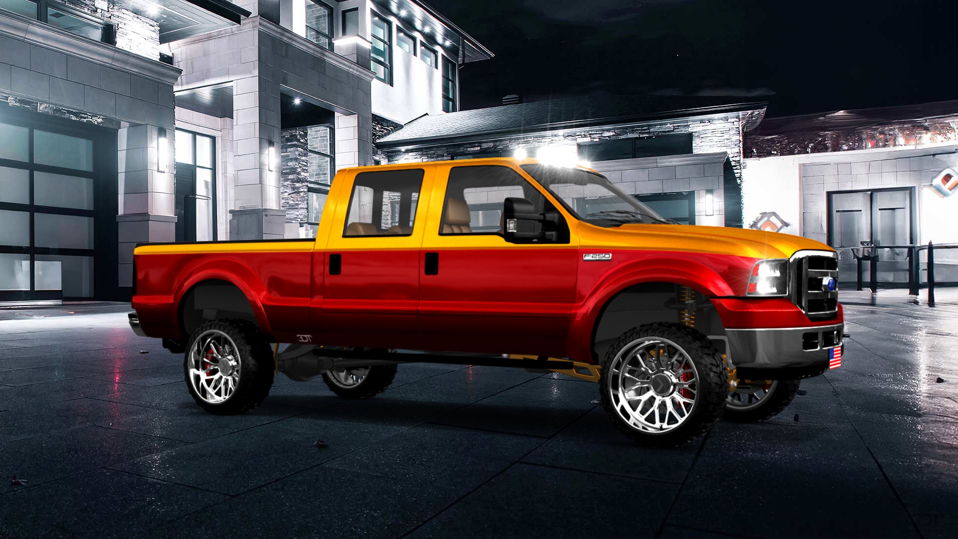 Ford F-250 Crew Cab 4 Door pickup truck 1999