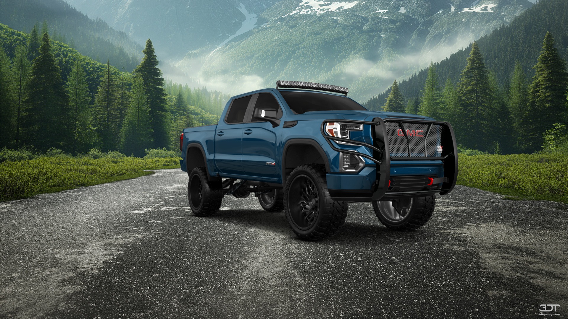 GMC Sierra 4 Door pickup truck 2020 tuning