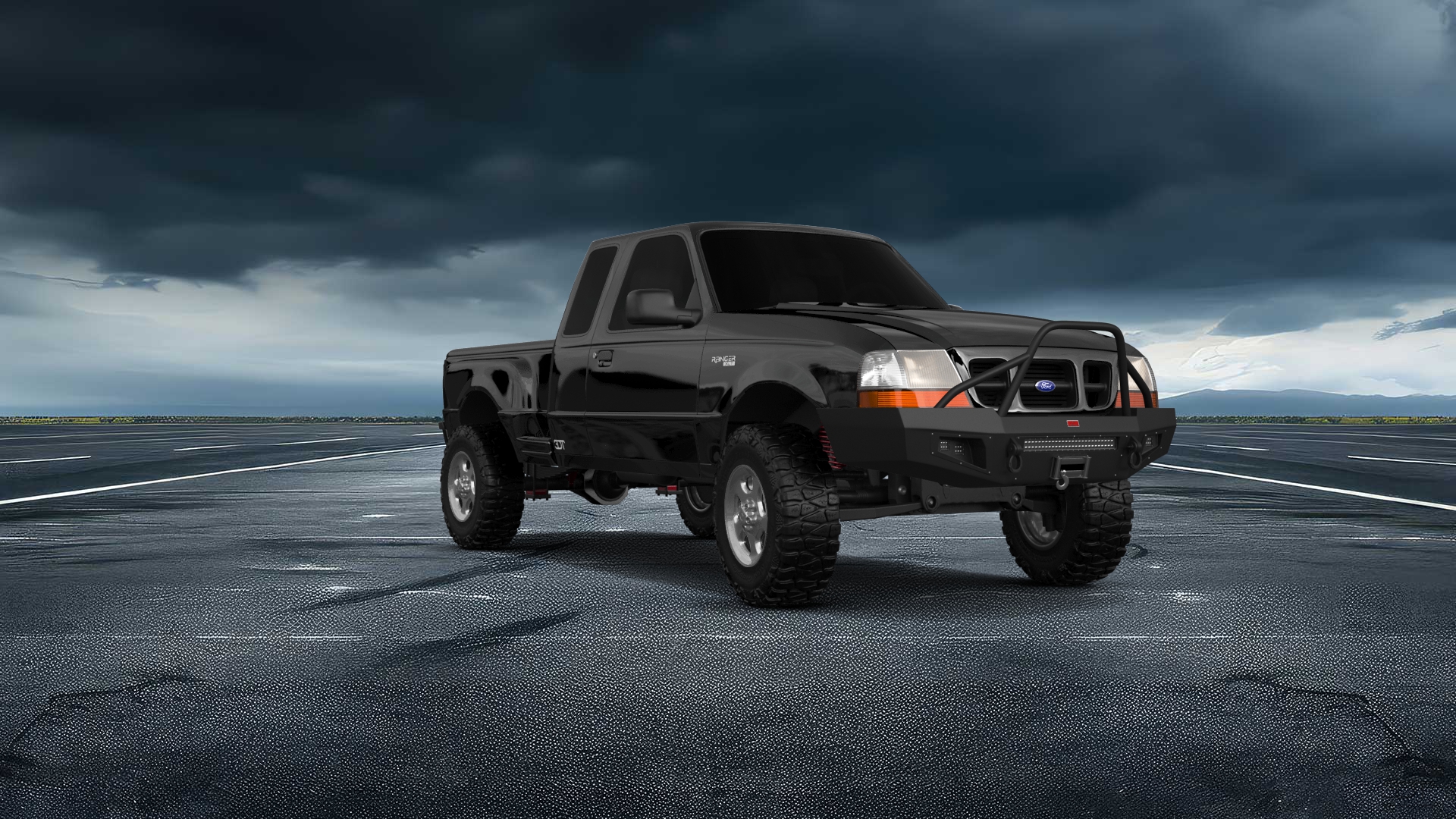 Ford Ranger Flareside 2 Door pickup truck 1998