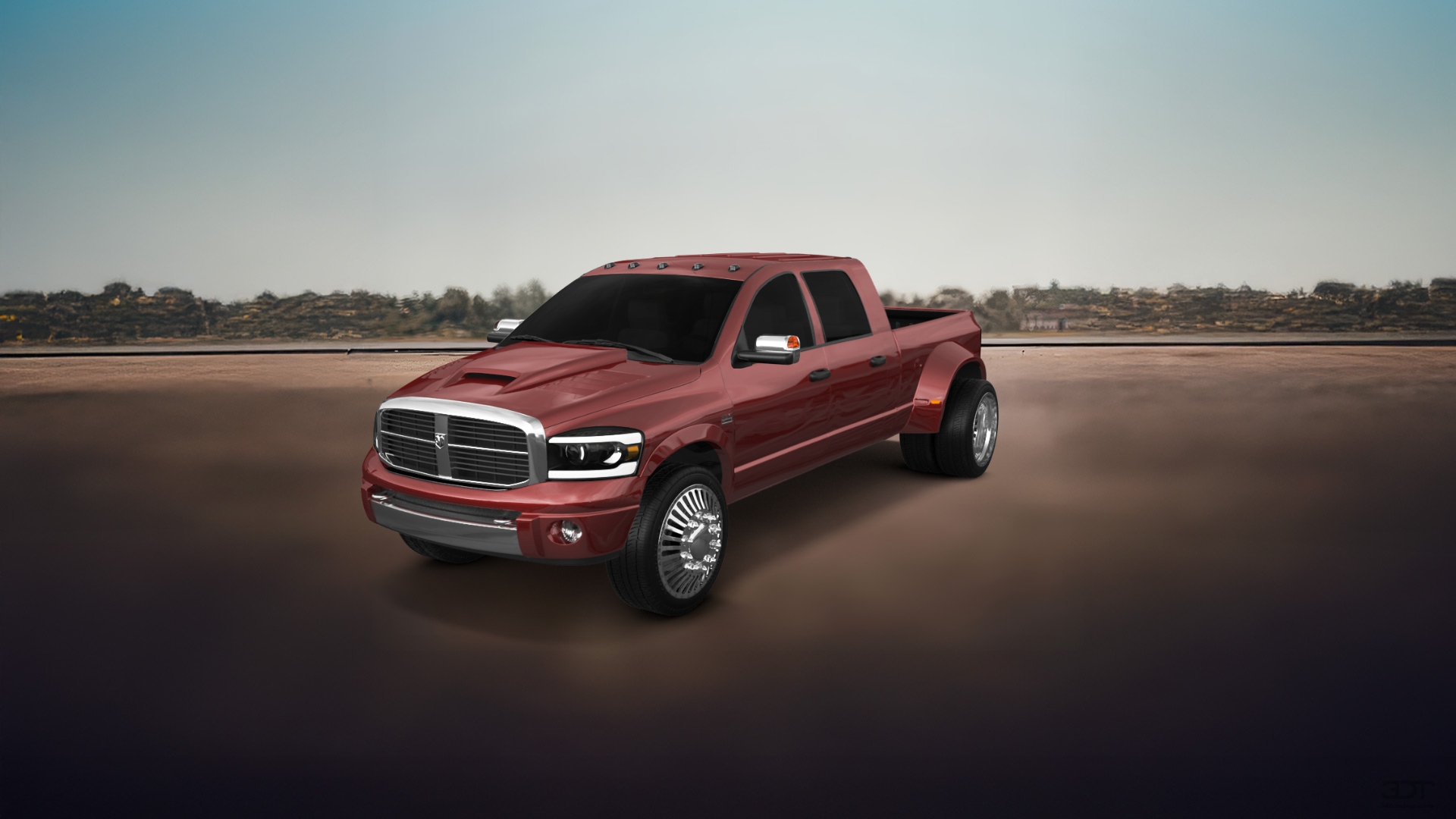 Dodge Ram 3500 Dually 4 Door pickup truck 2007 tuning