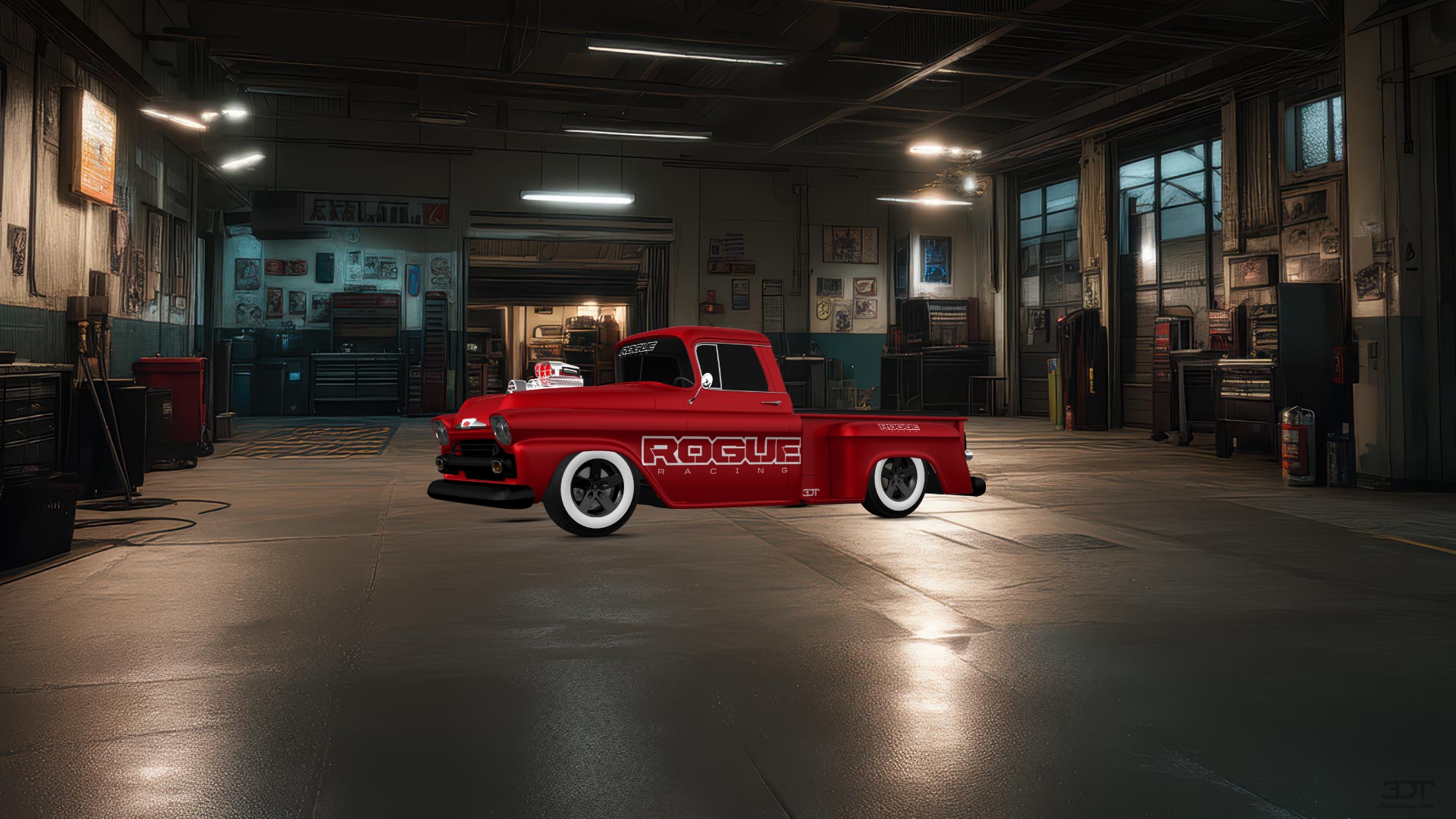 Chevrolet Apache Stepside 2 Door pickup truck 1959 tuning