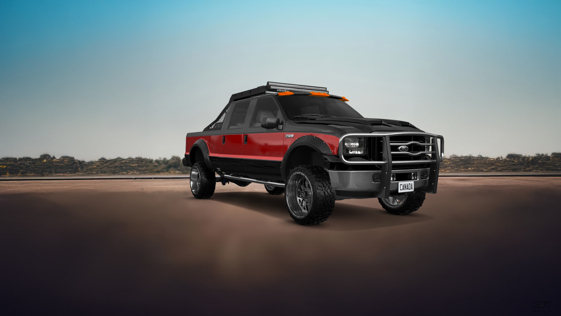 Ford F-250 Crew Cab 4 Door pickup truck 1999 tuning