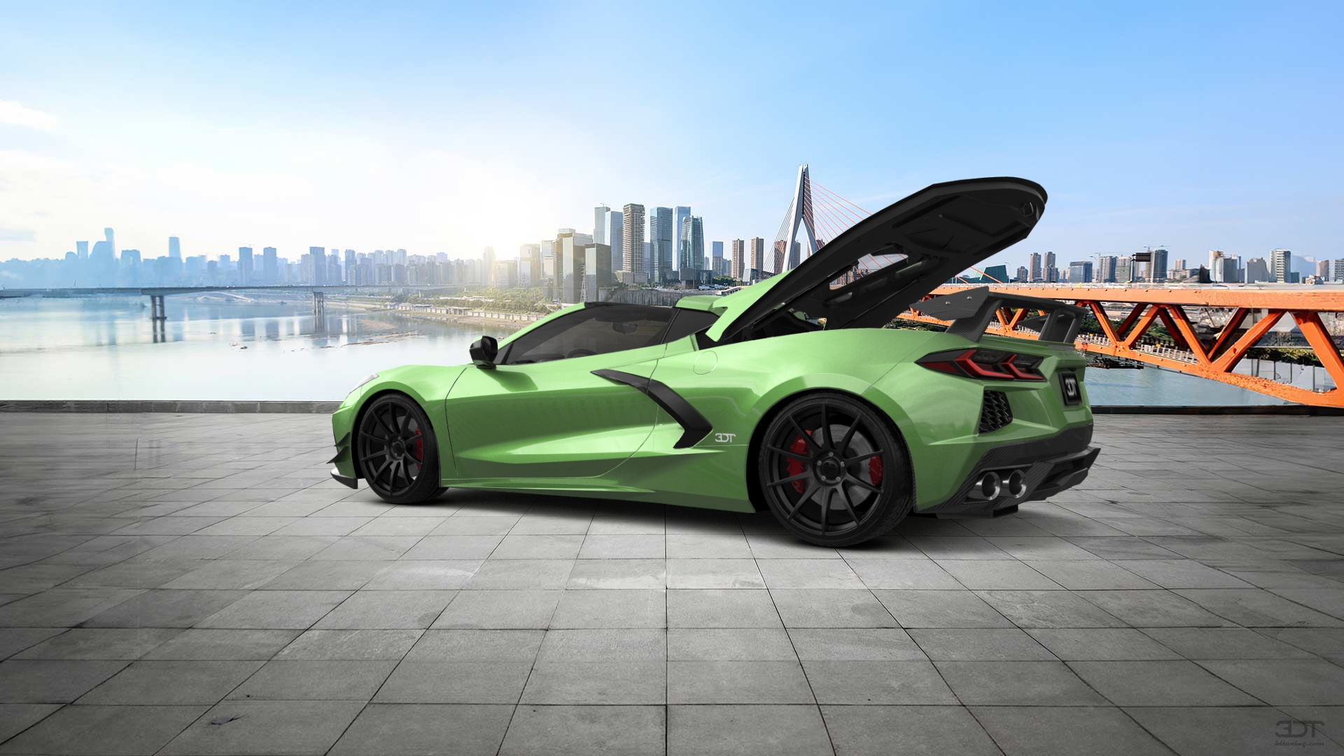 Chevrolet Corvette 2 door targa top 2020 tuning