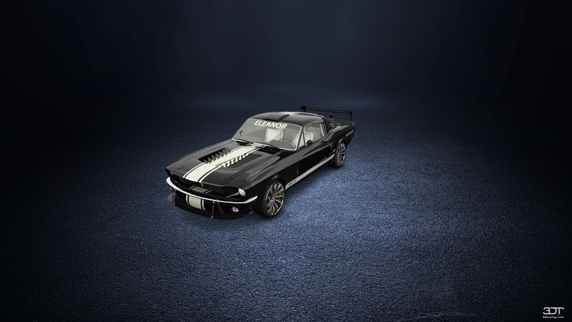 Mustang GT500 2 Door Coupe 1968 tuning