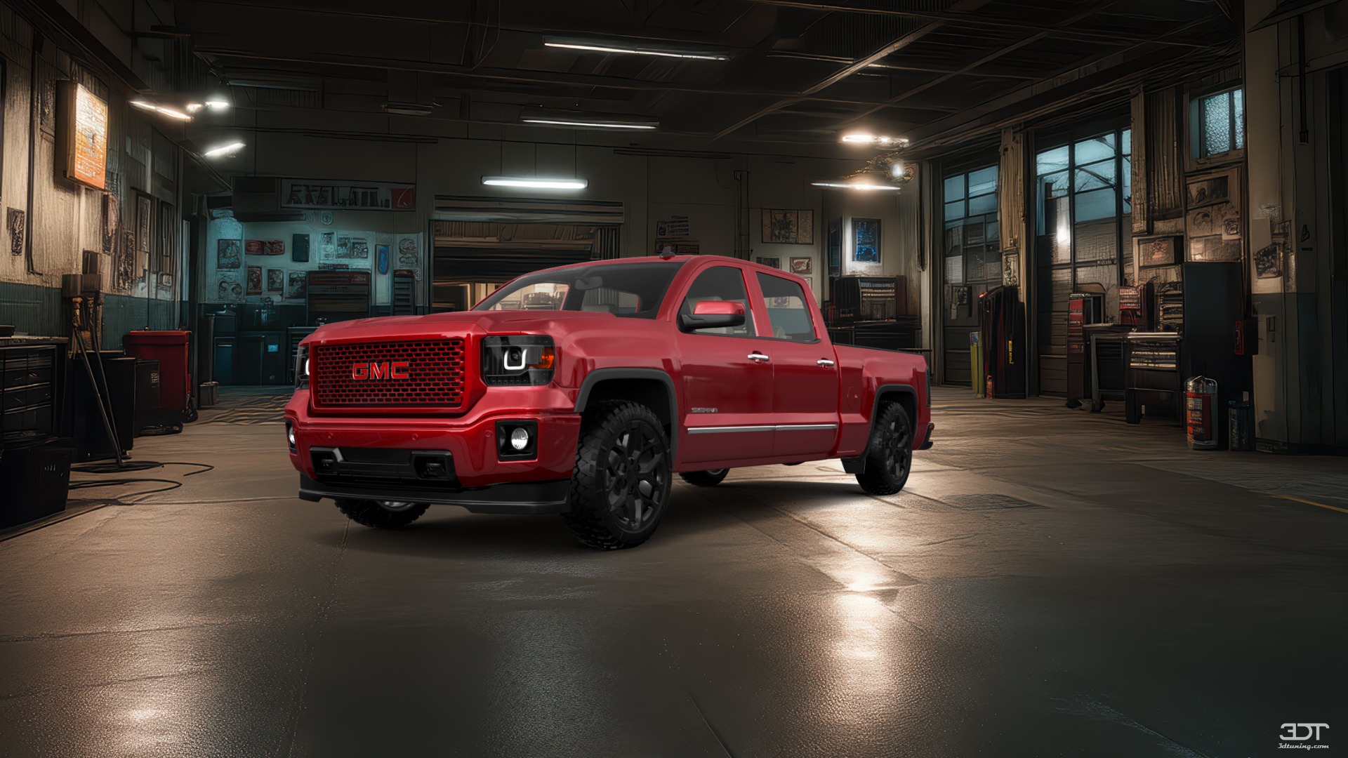 GMC Sierra 1500 Crew Cab 6.5ft box 4 Door Truck 2014 tuning
