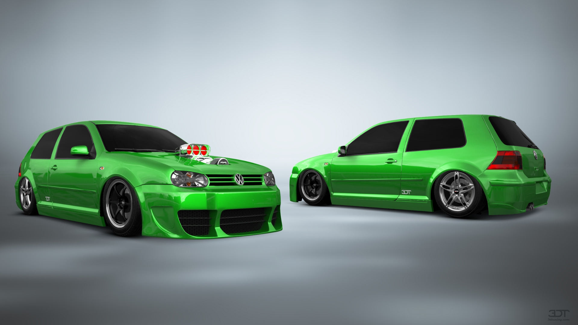 Volkswagen Golf 4 (mk4) 3 Door Hatchback 1997 tuning