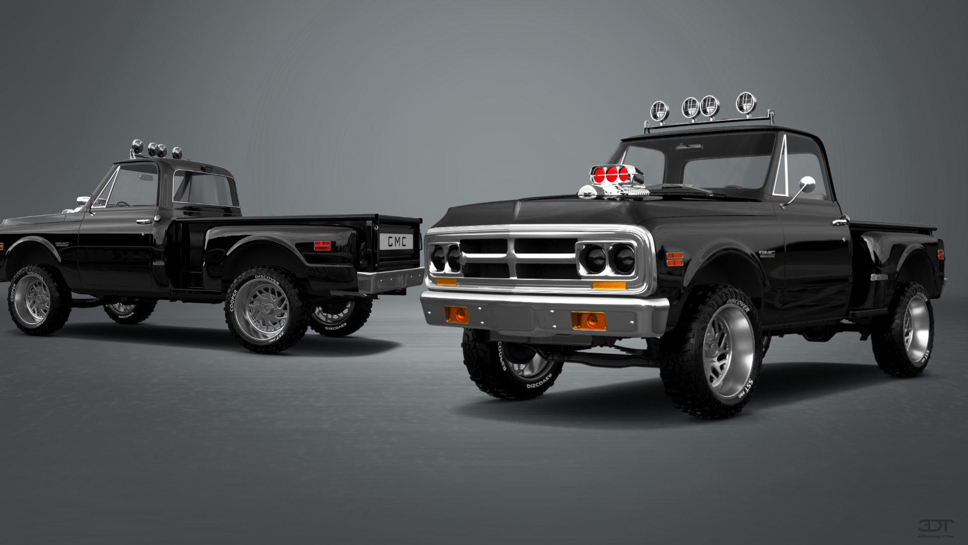 GMC K1500 2 Door pickup truck 1971 tuning