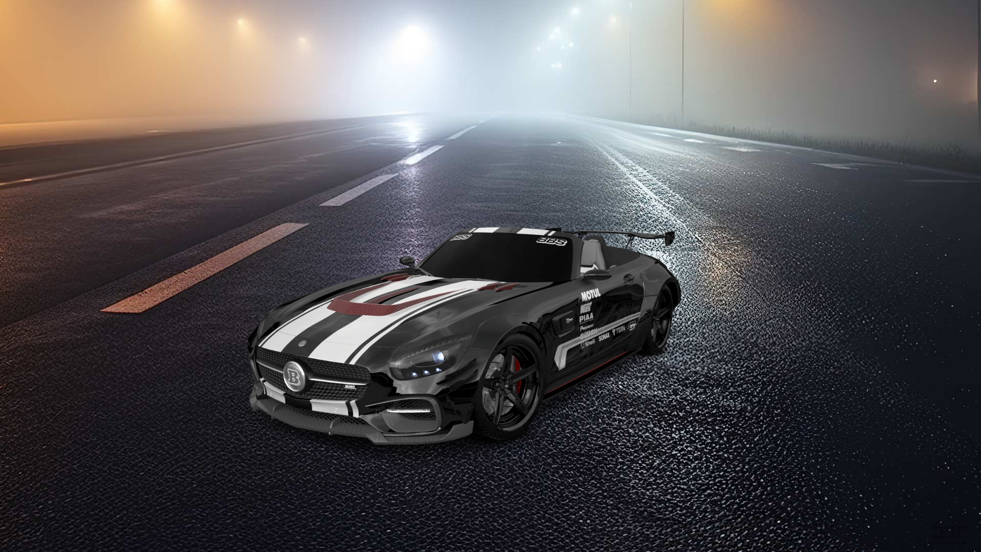 Mercedes AMG GT 2 Door Convertible 2016