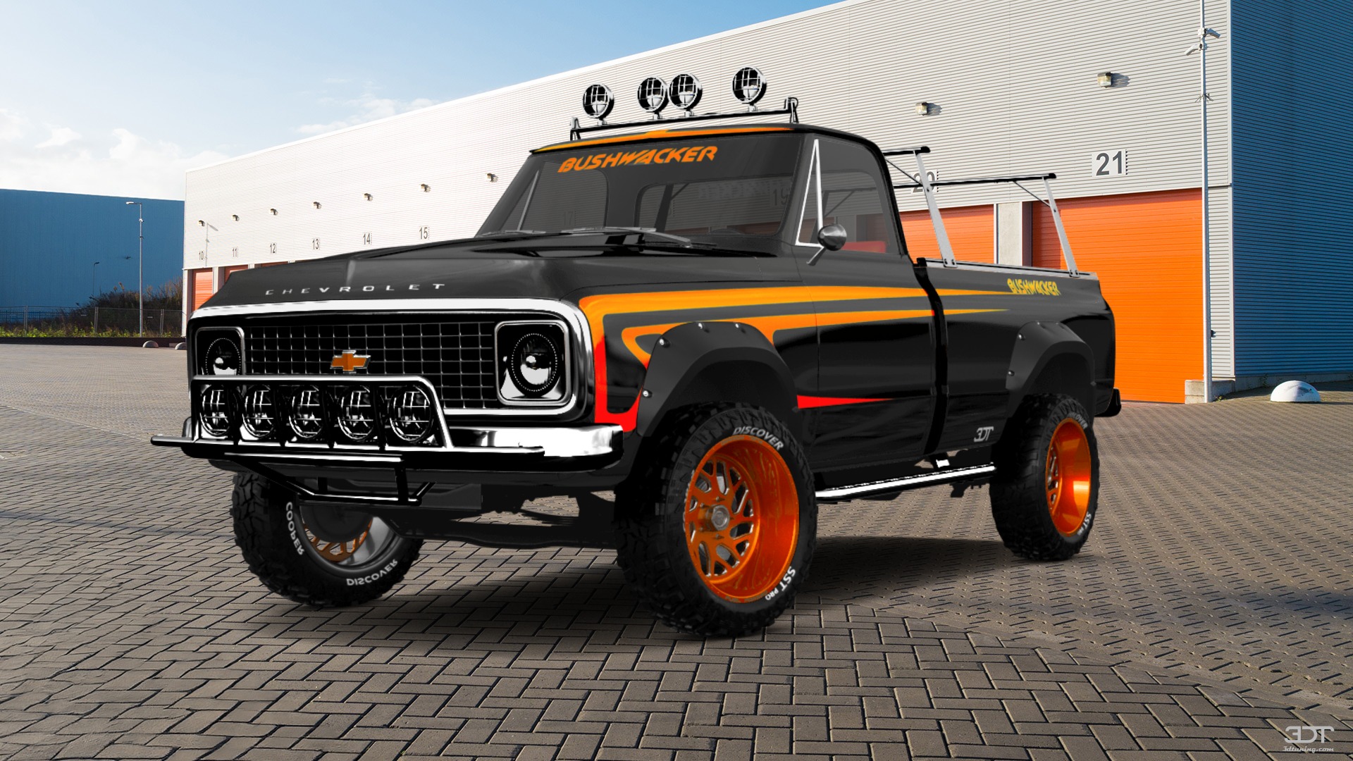 Chevrolet C-10 Cheyenne 2 Door pickup truck 1972 tuning