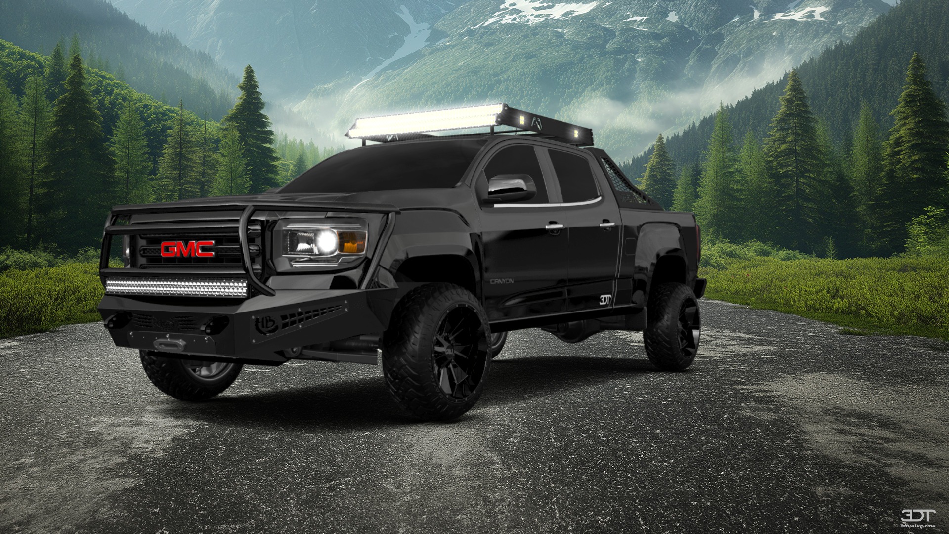 GMC Canyon Crew Cab 4 Door pickup truck 2015