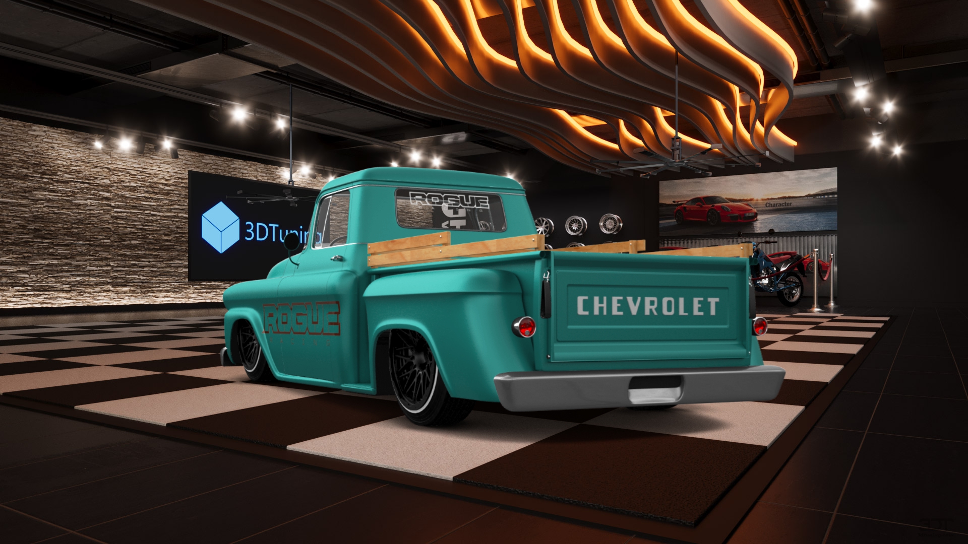 Chevrolet Apache Stepside 2 Door pickup truck 1959 