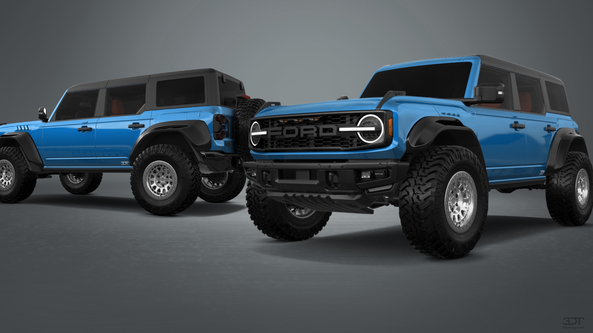 Ford Bronco Raptor 4 Door pickup truck 2022 tuning