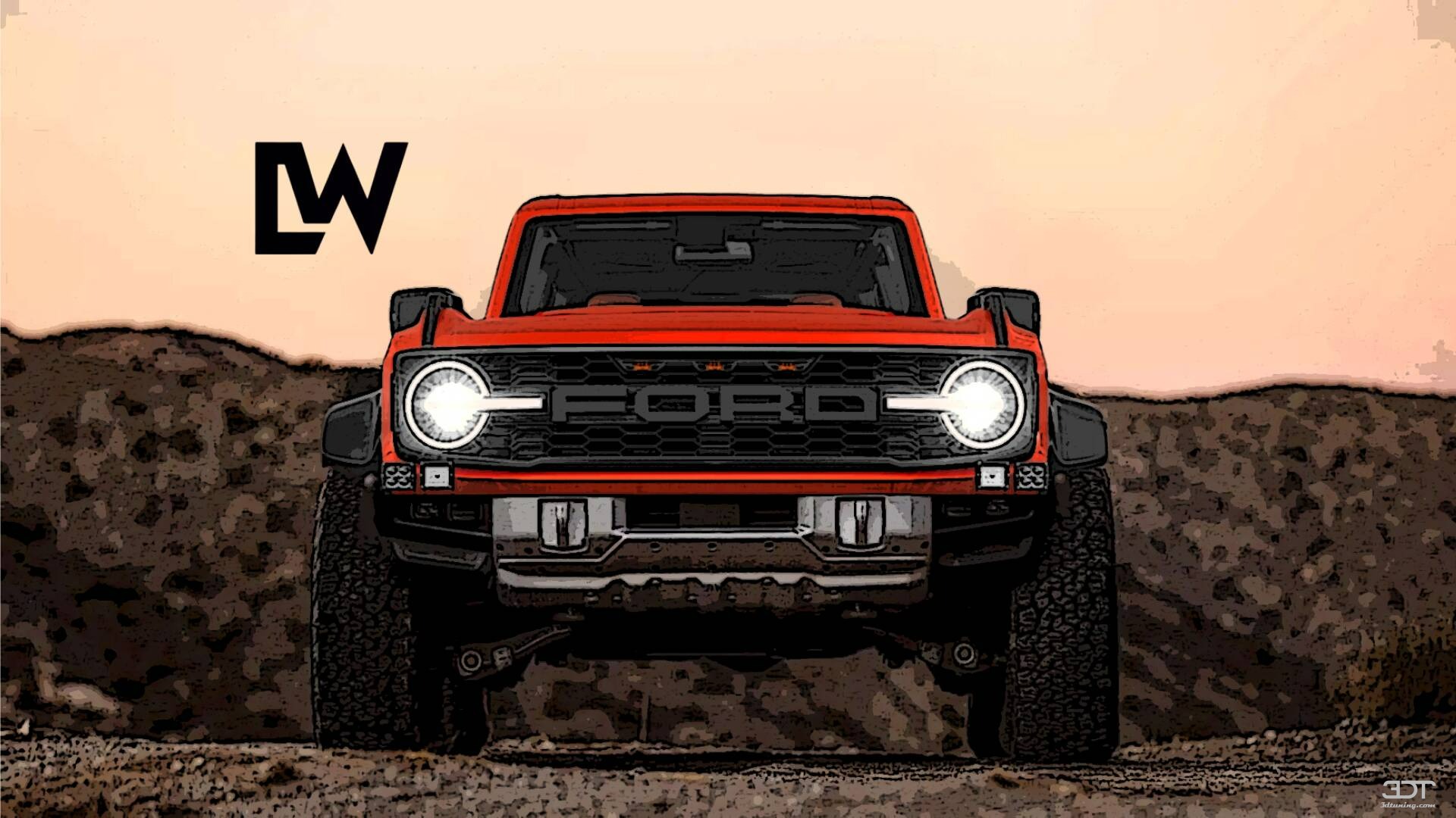 Ford Bronco Raptor 4 Door pickup truck 2022