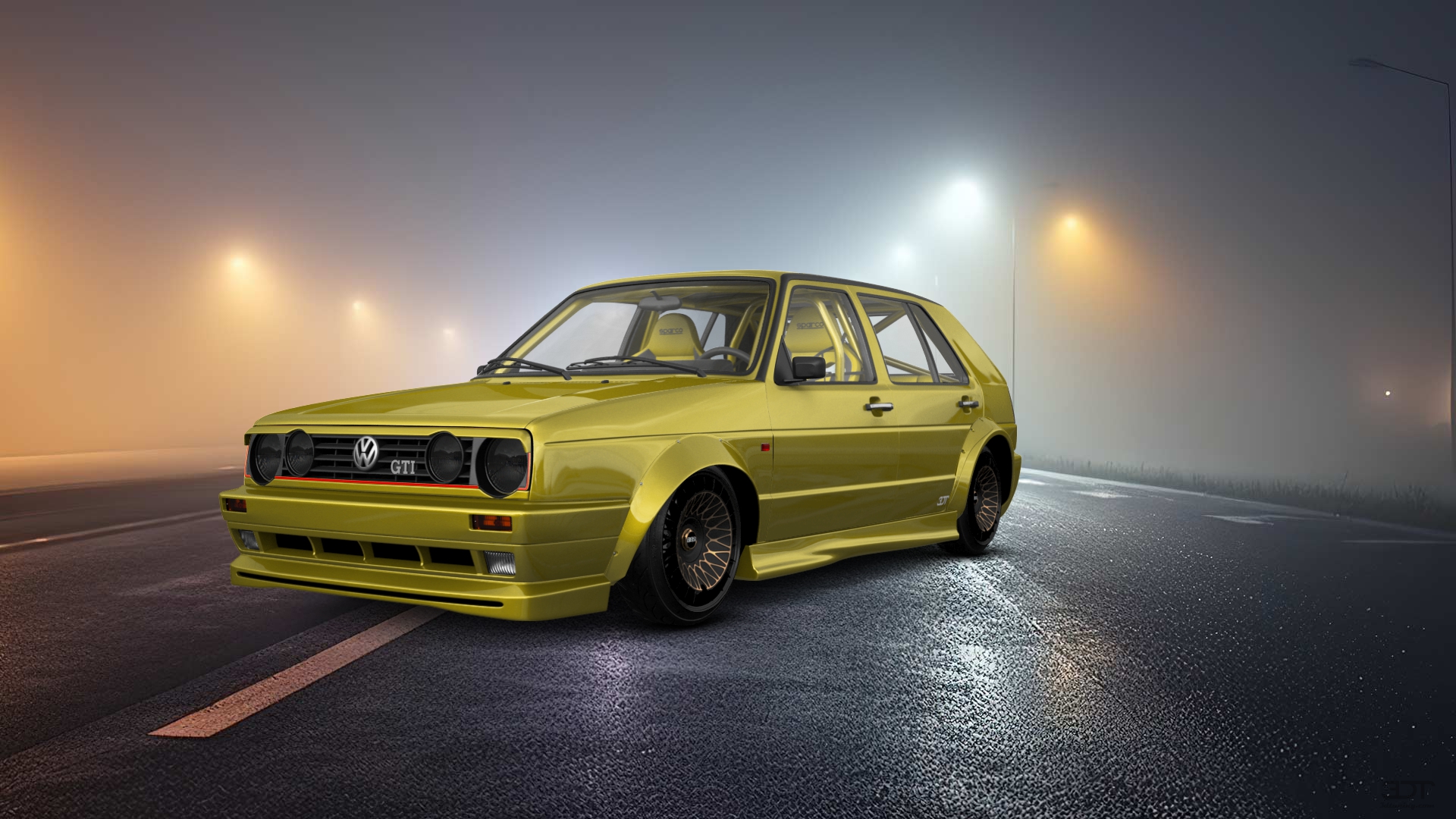 Volkswagen Golf Mk2 5 Door Hatchback 1983 tuning