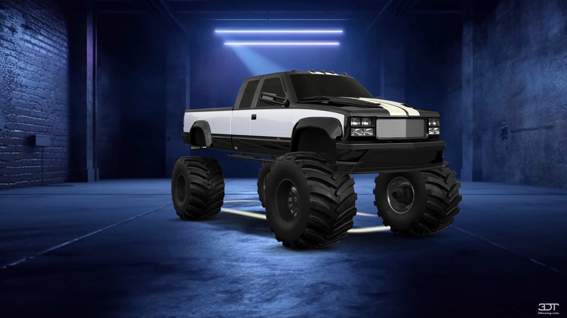 Chevrolet K3500 Extended Cab Pickup Truck 1988