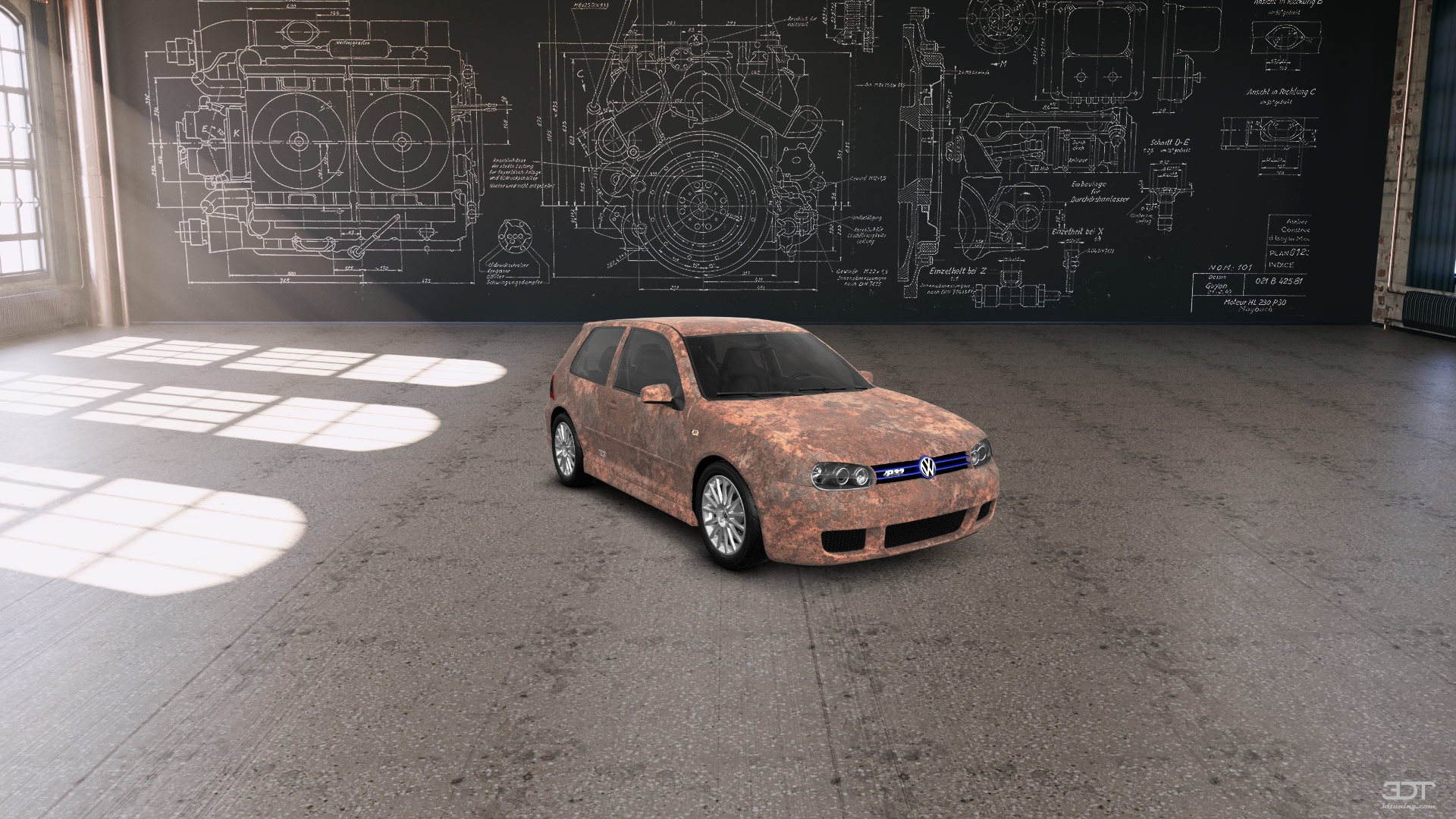 Volkswagen Golf 4 (mk4) 3 Door Hatchback 1997 tuning