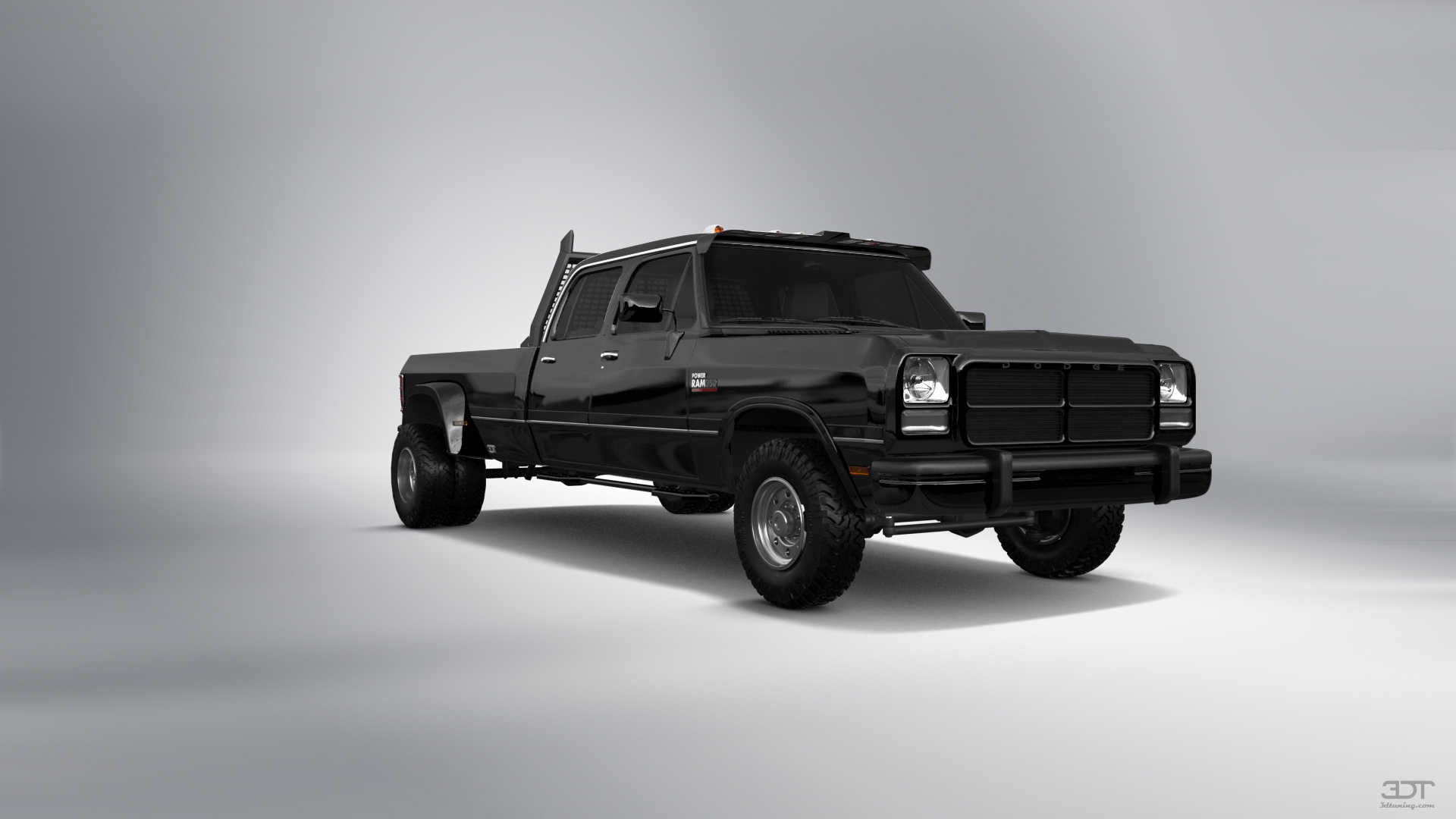 Dodge Ram 350 4 Door pickup truck 1991 tuning