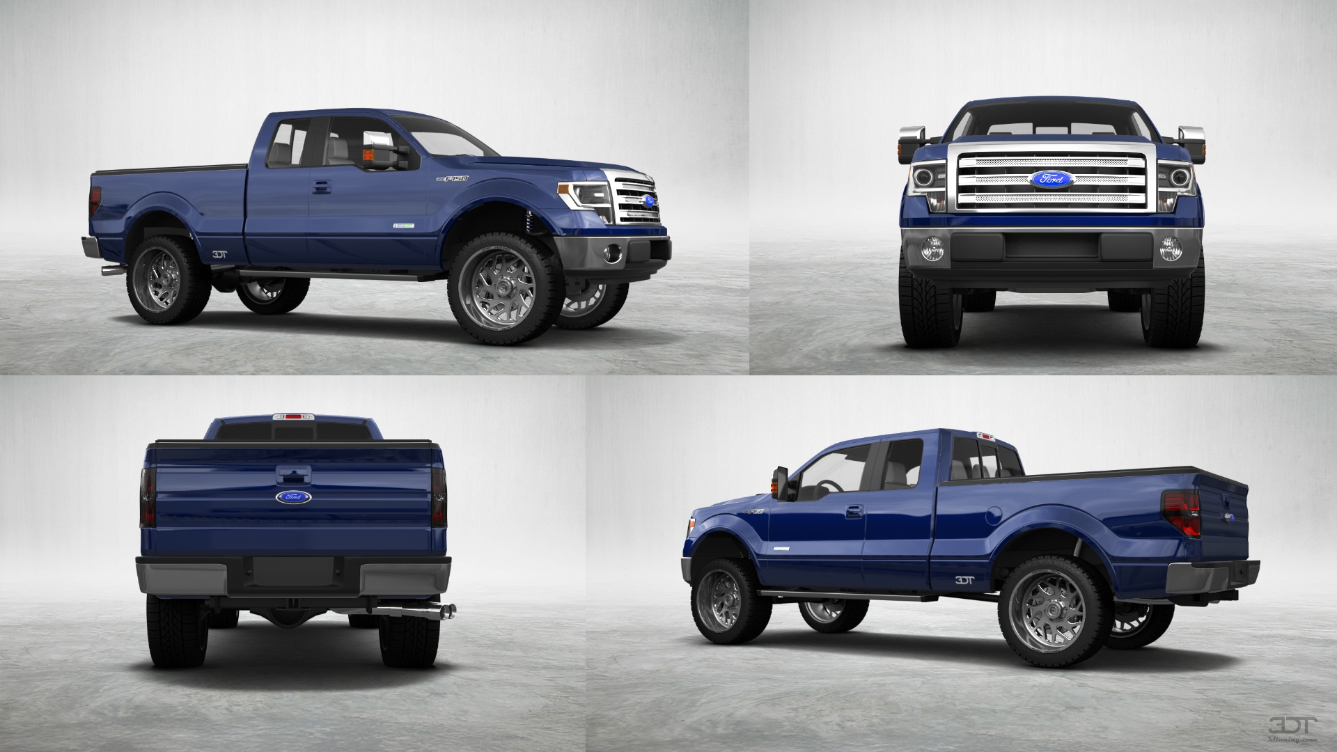 Ford F-150 SuperCab 4 Door pickup truck 2009 tuning
