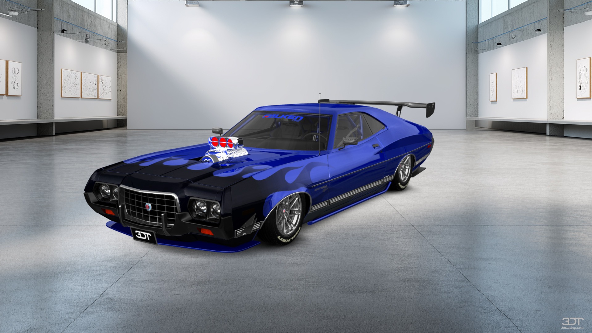 Ford Gran Torino Sport 2 Door Hardtop 1972 tuning