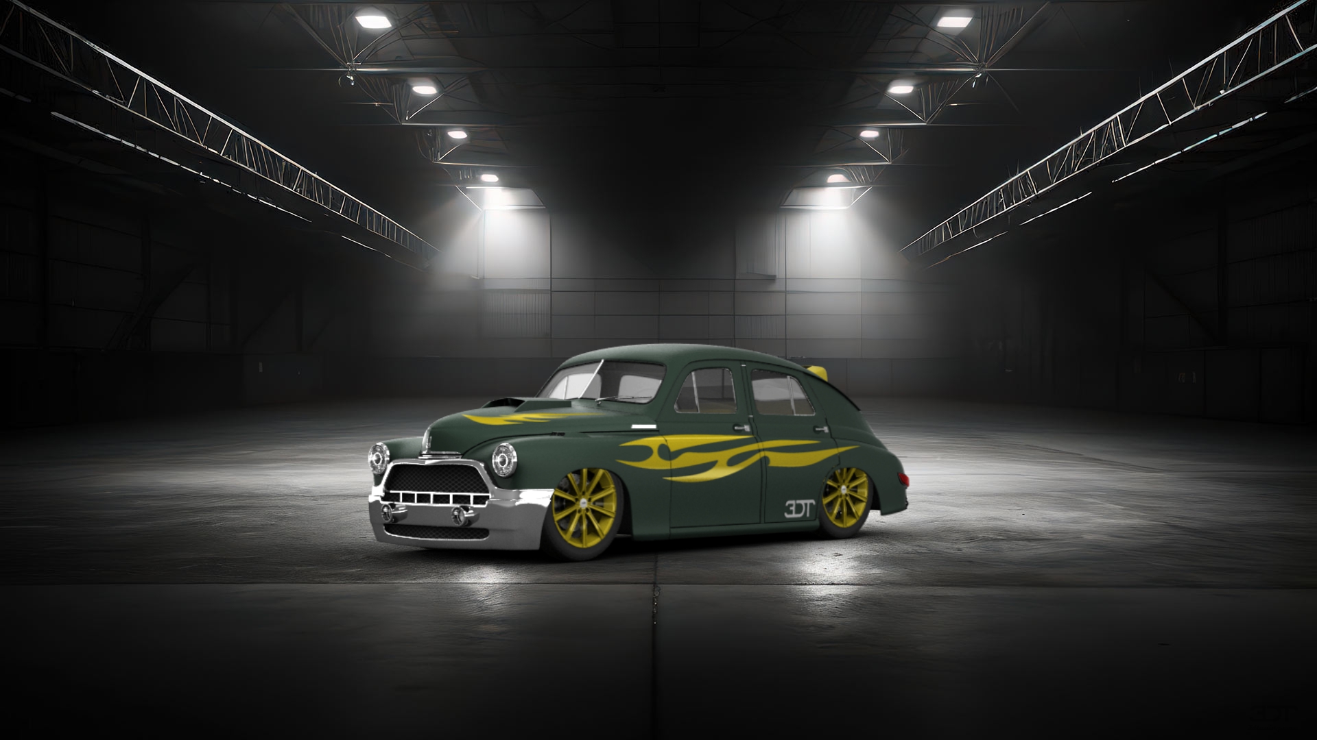 GAZ M20 Pobeda Fastback 1950 tuning