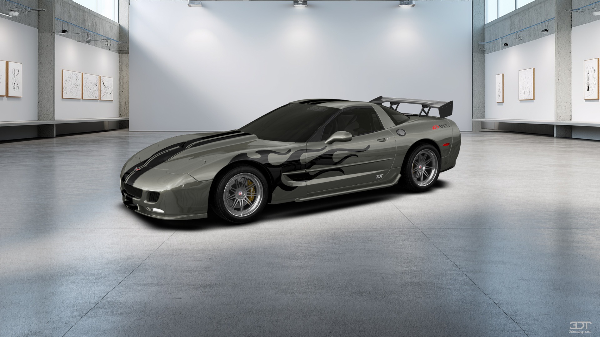 aujsd's Chevrolet Corvette C5 Fastback 1997 with Tops, Trunk Lid ...