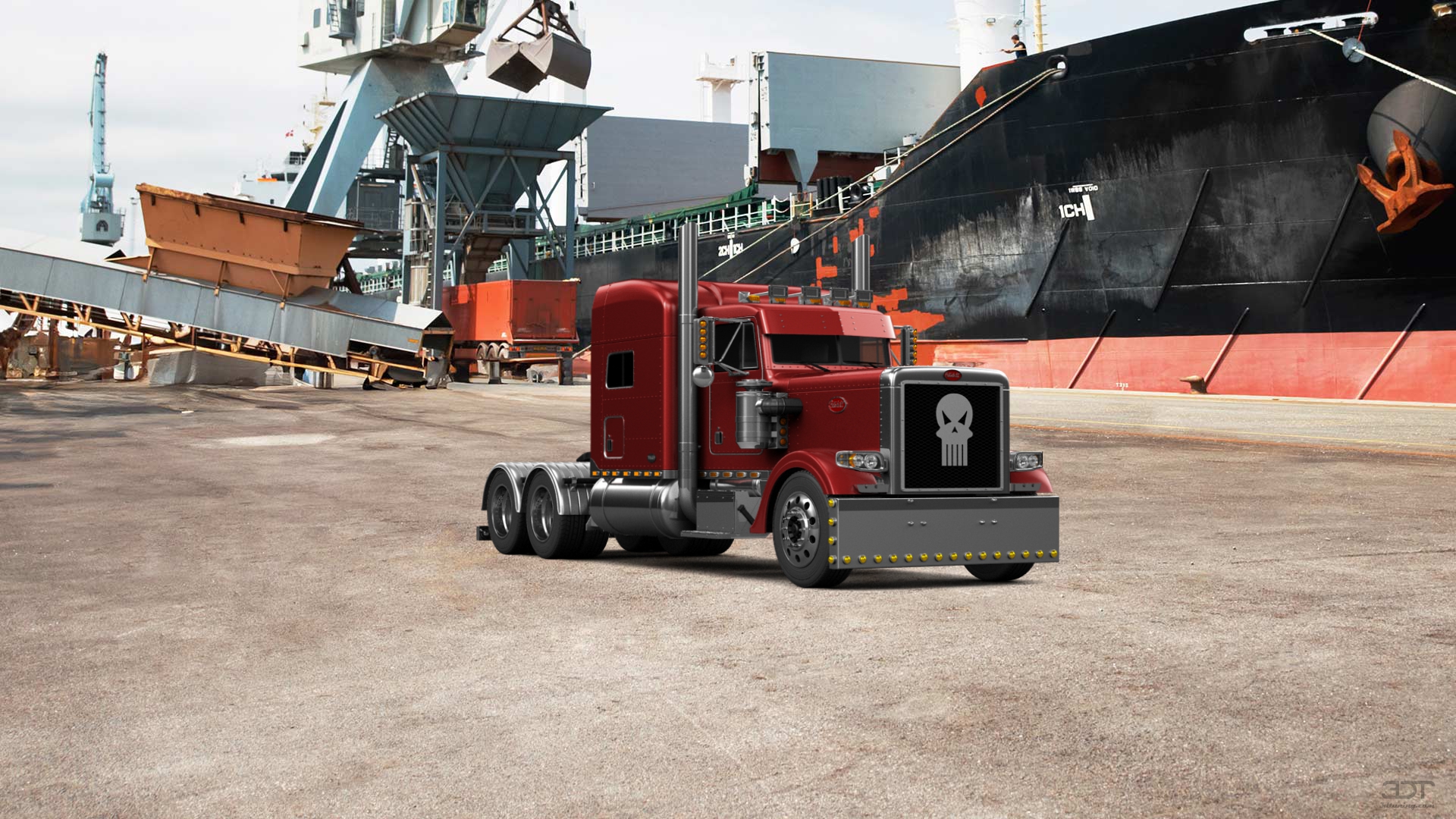 Peterbilt 359 Truck 1987 tuning