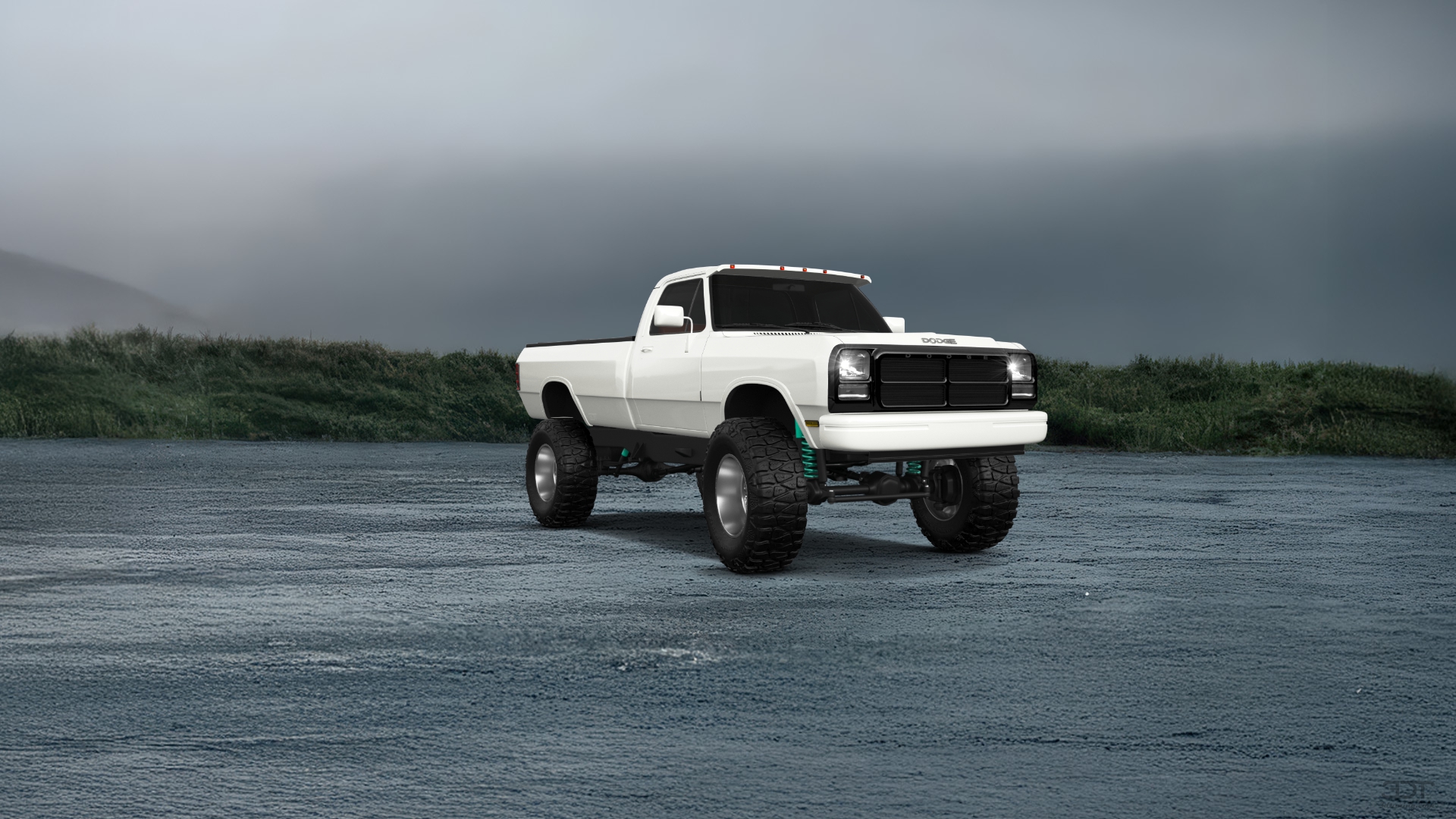 Dodge Ram 2 Door pickup truck 1991