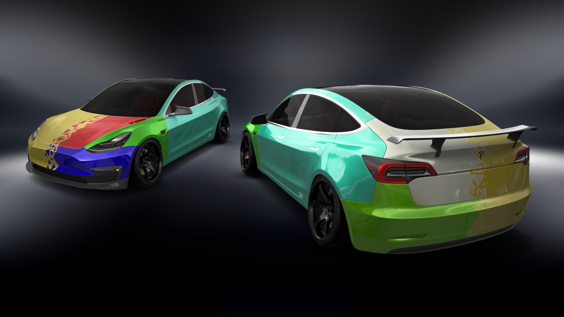 Tesla Model 3 4 Door Saloon 2017 tuning