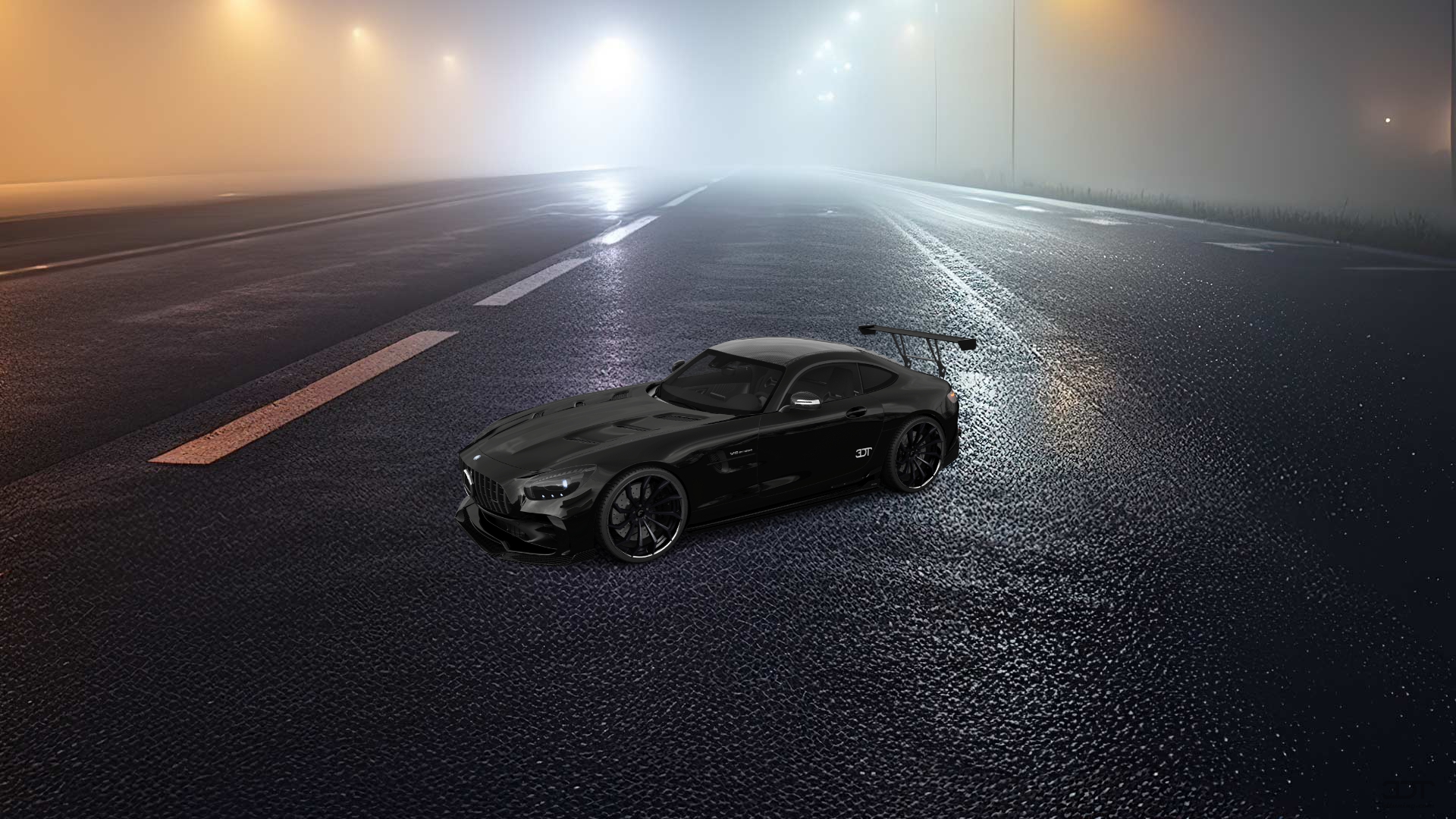 Mercedes AMG GT 2 door fastback coupe 2016