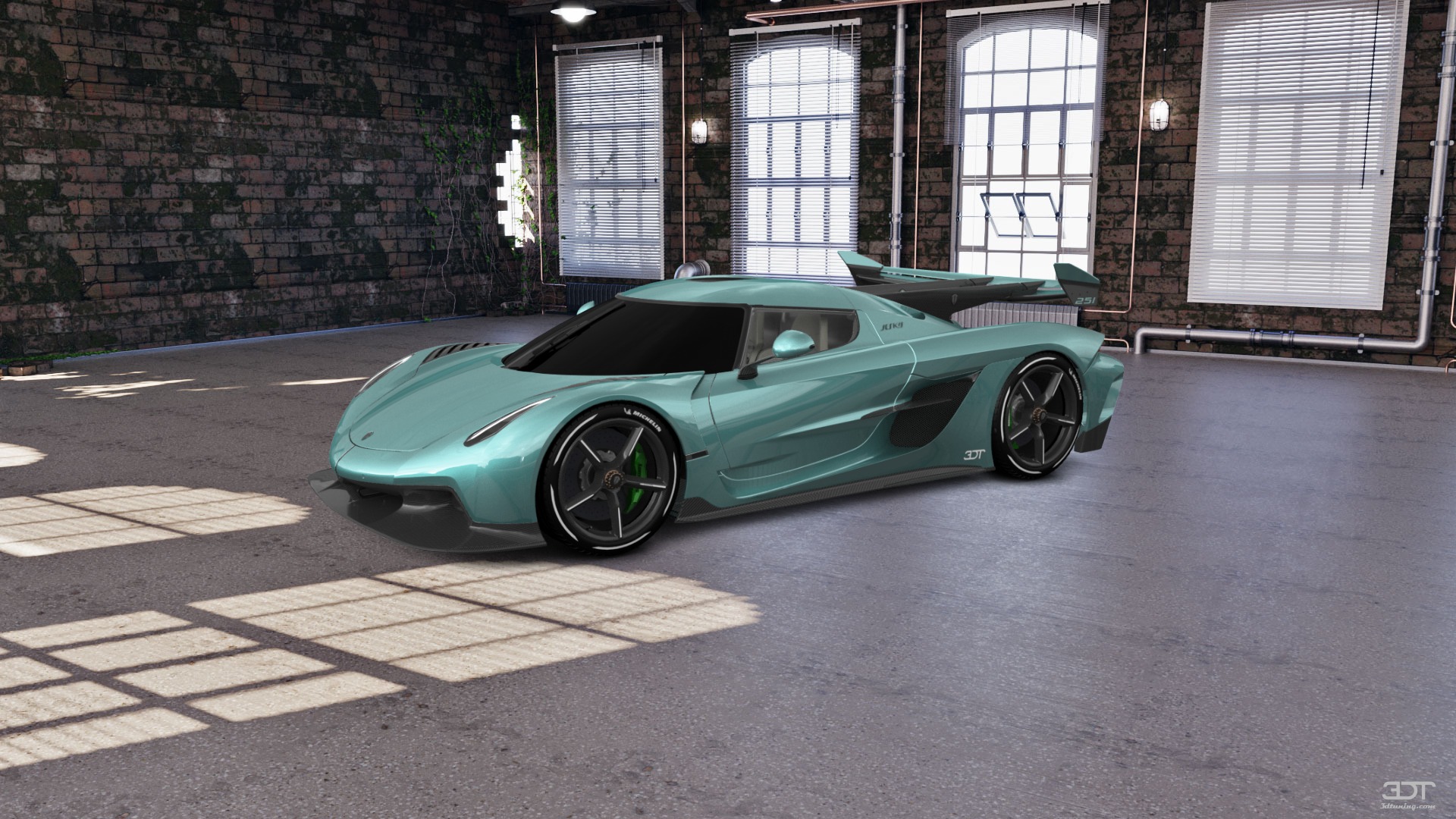 Tuning Koenigsegg Jesko 2 door targa top 2020