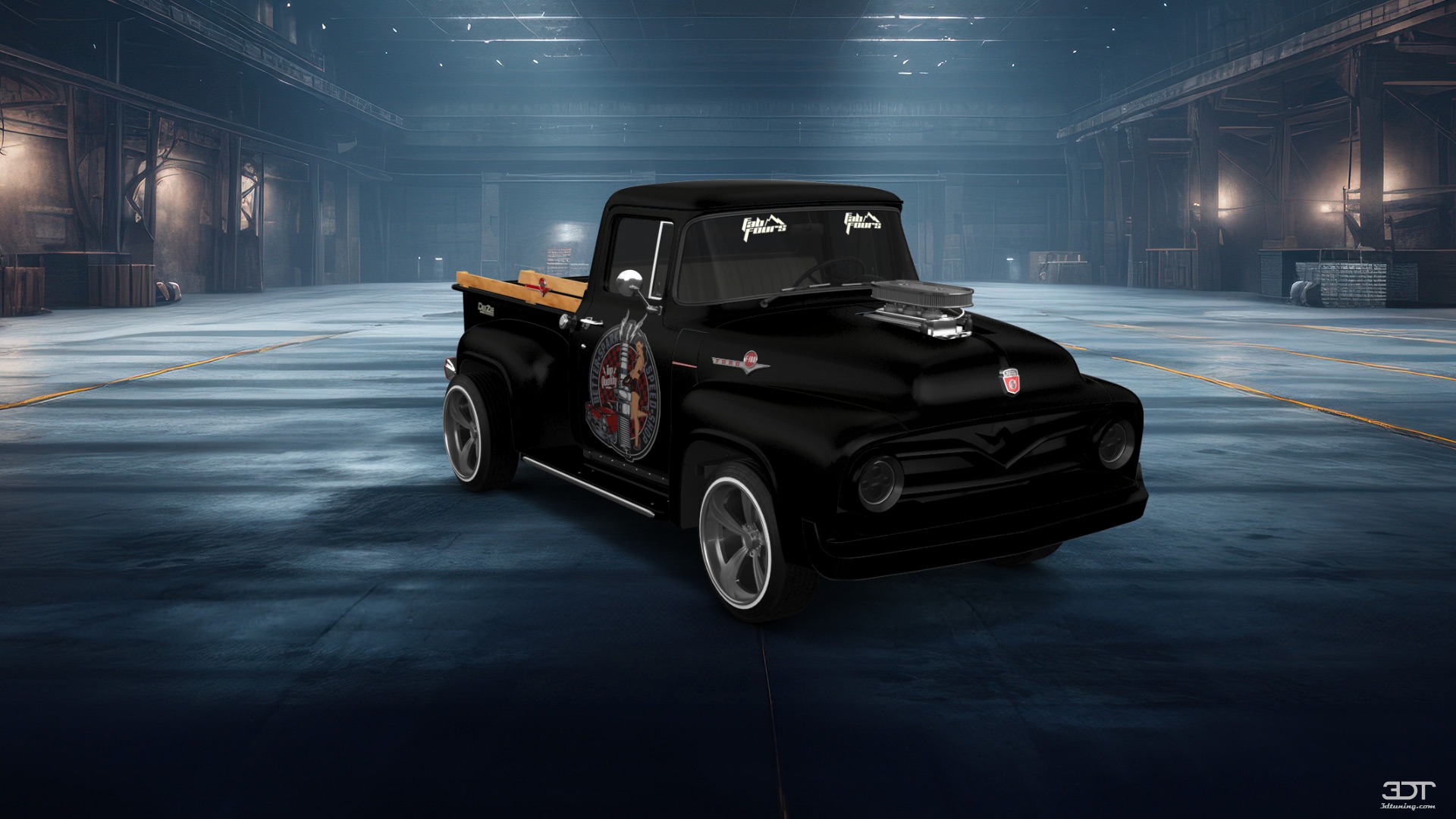 Ford F-100 2 Door truck 1956 tuning