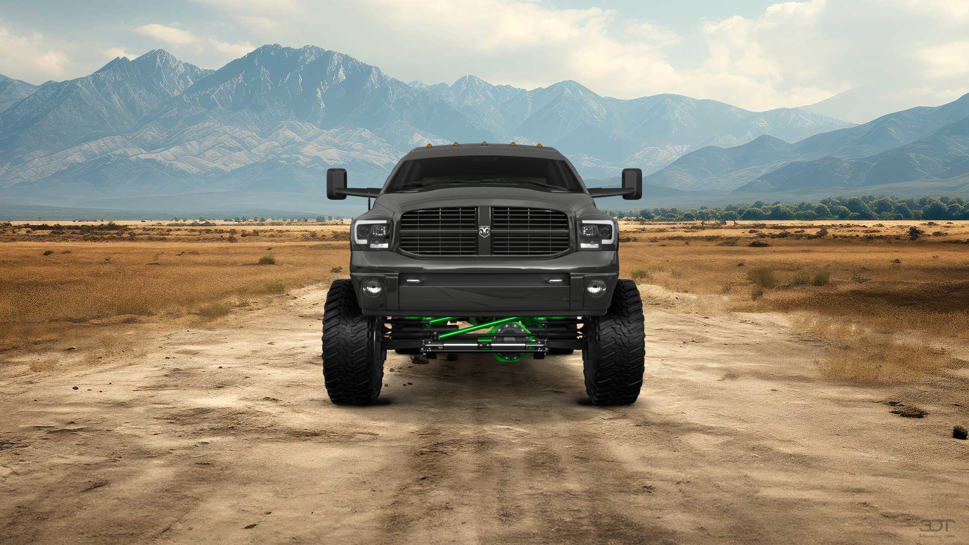 Dodge Ram 2500 4 Door pickup truck 2007 tuning