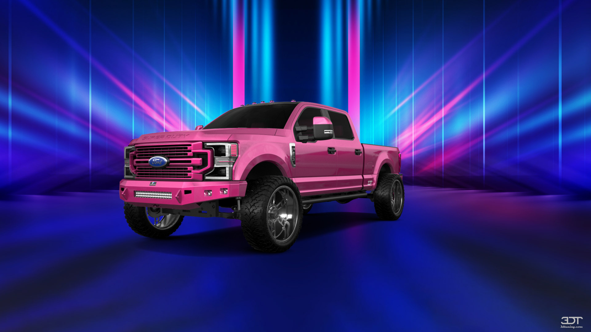 Ford F-250 4 Door pickup truck 2021 tuning