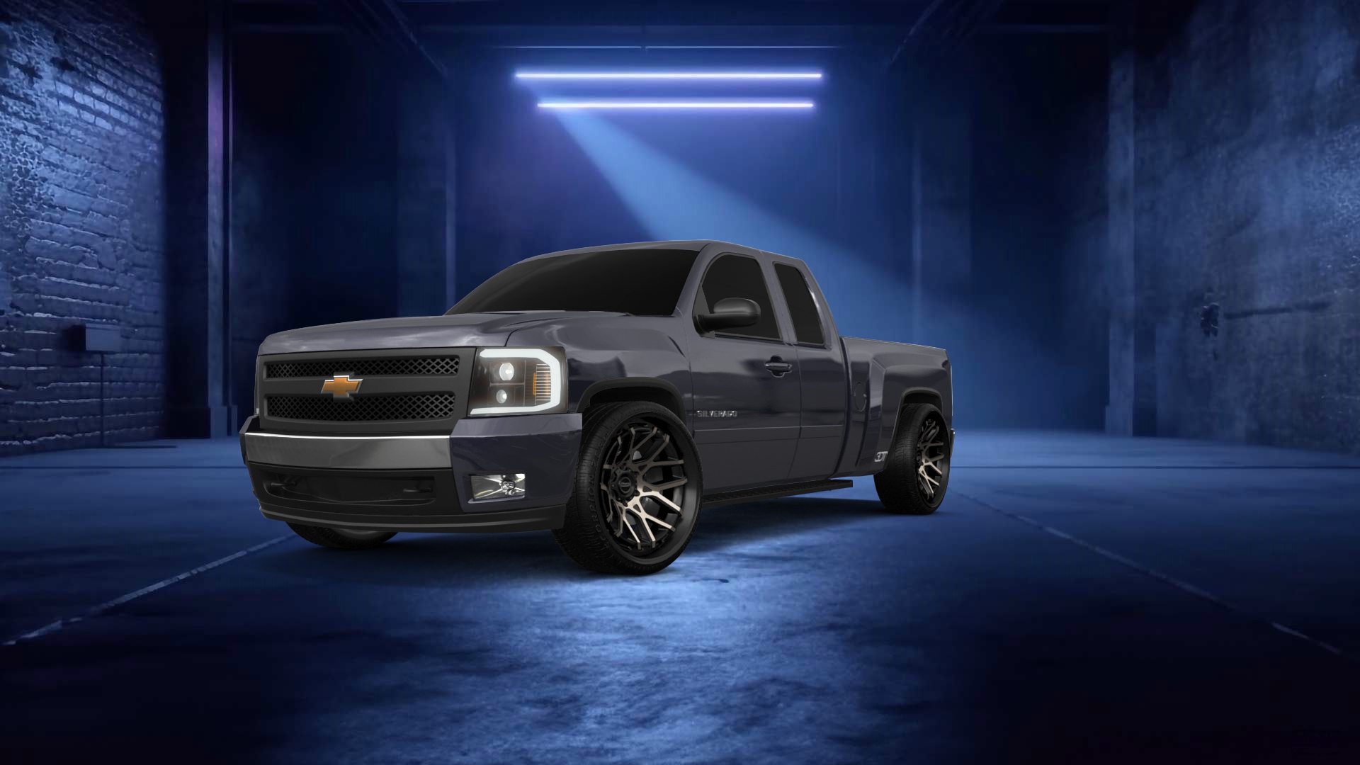 Chevrolet Silverado 1500 6.6 ft box Pickup Truck 2008 tuning