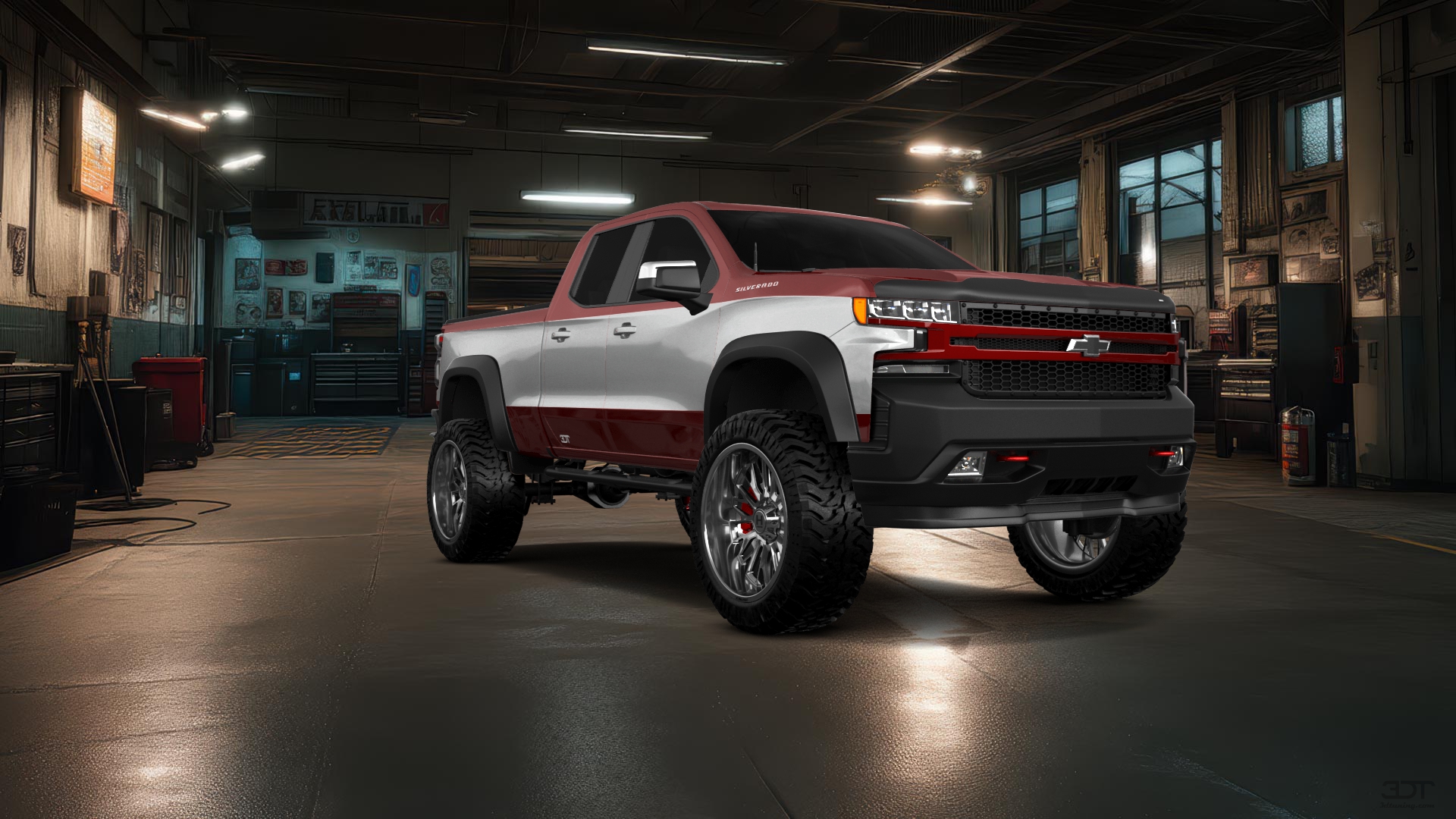 Chevrolet Silverado 1500 6.6 ft box 4 Door pickup truck 2021