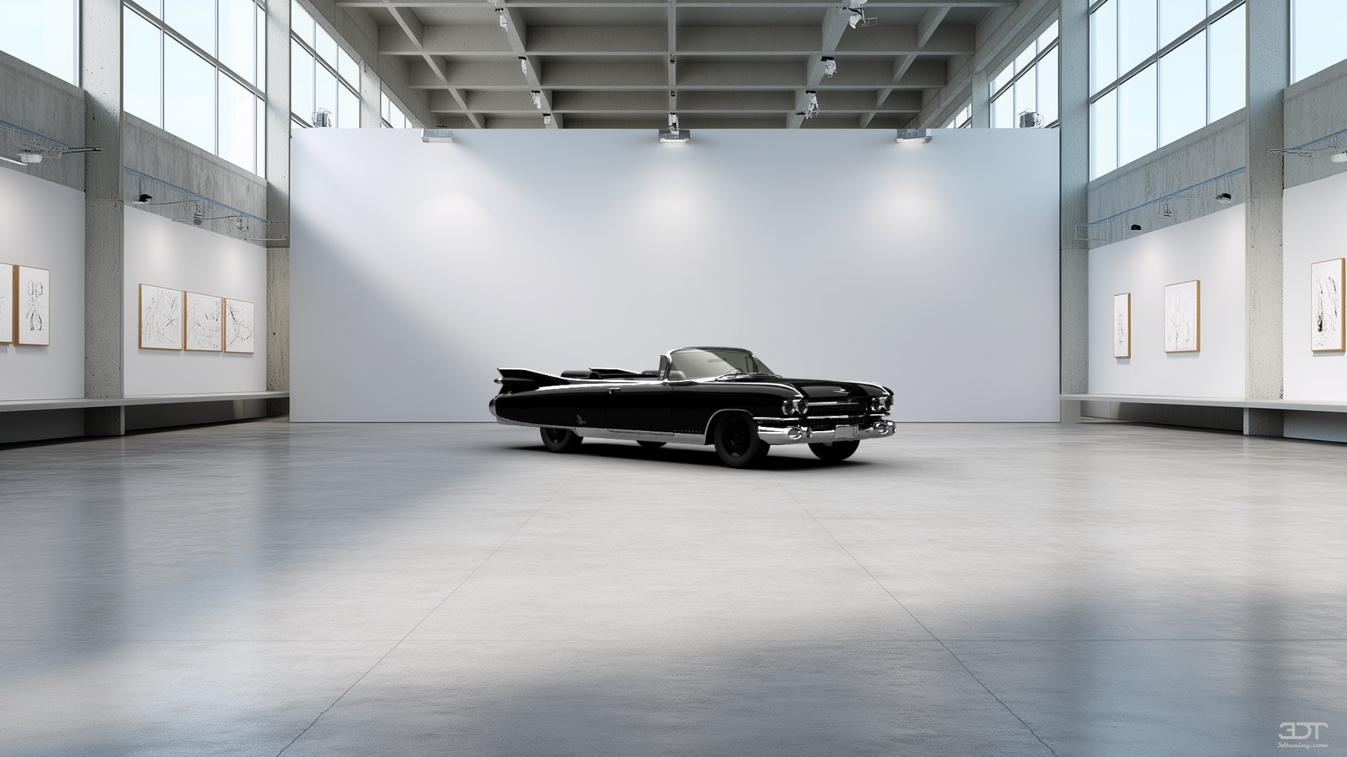 Tuning Cadillac Eldorado Convertible sedan 1959