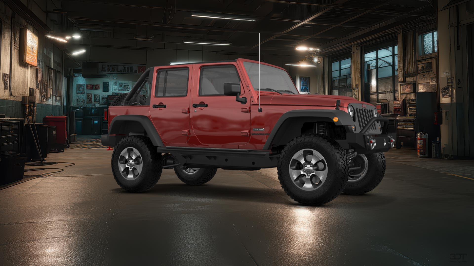Jeep Wrangler Unlimited JK Rubicon Recon 4 Door SUV 2017