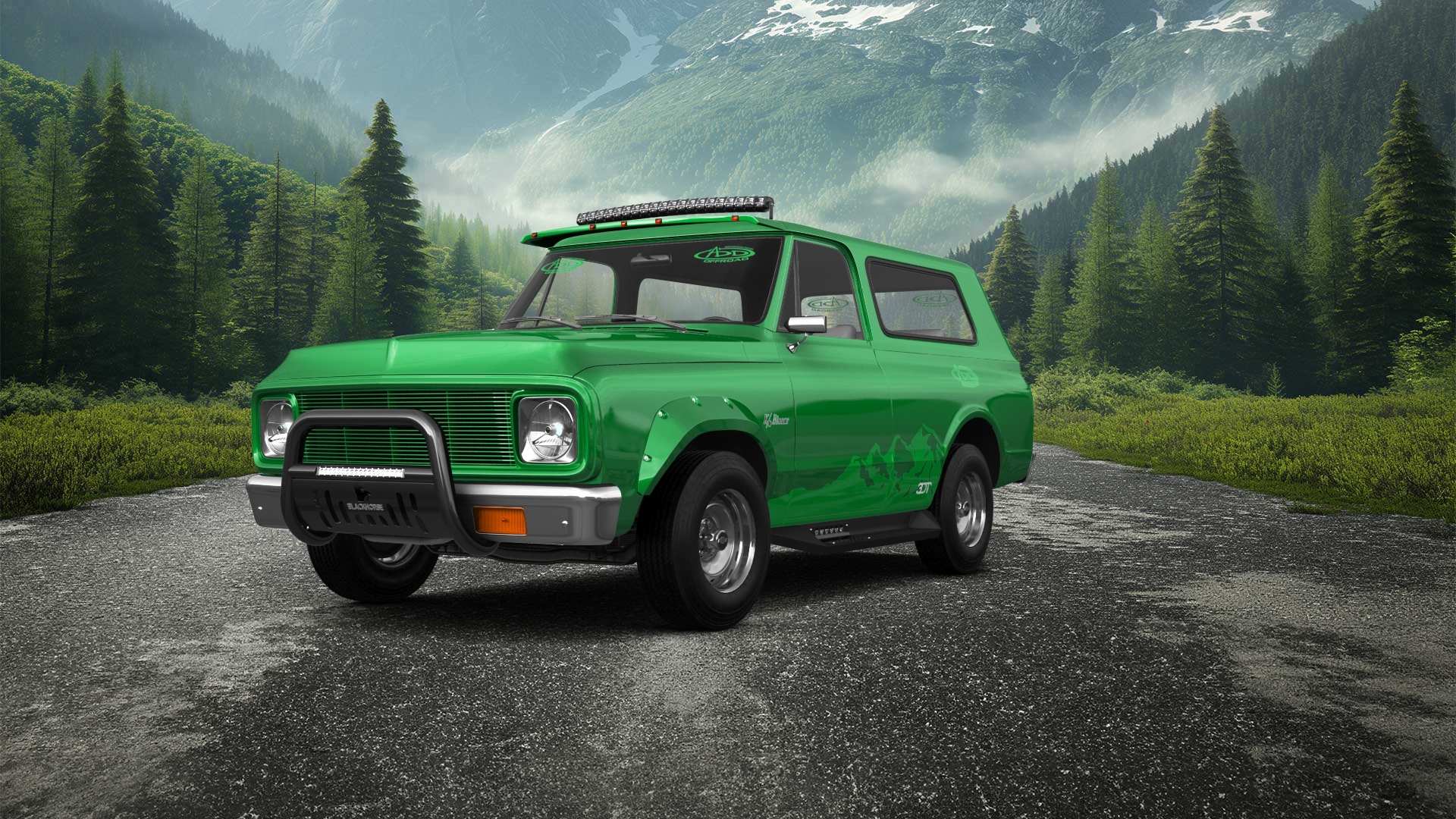 Chevrolet K5 Blazer 2 Door pickup truck 1969 tuning