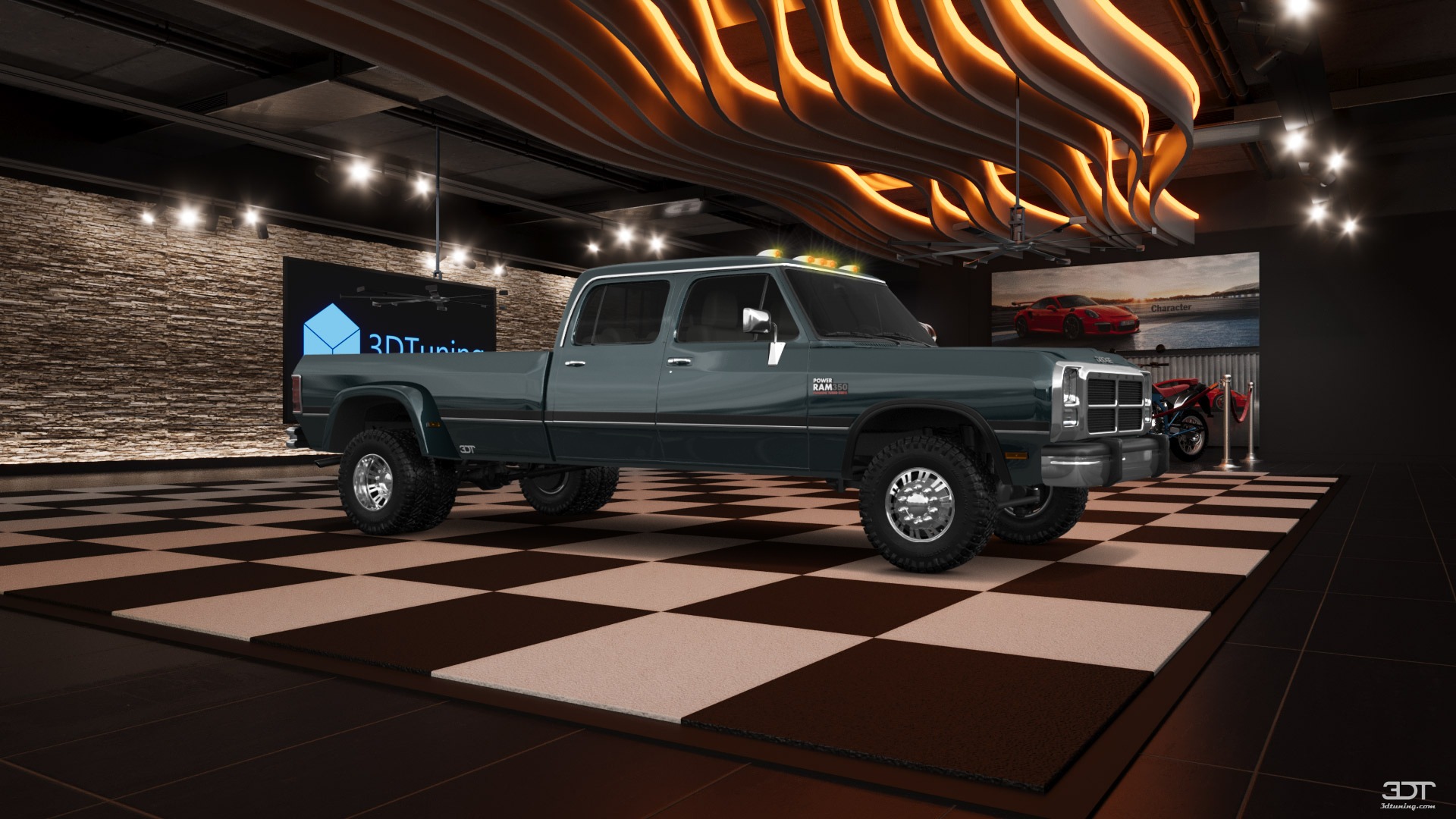 Dodge Ram 350 4 Door pickup truck 1991