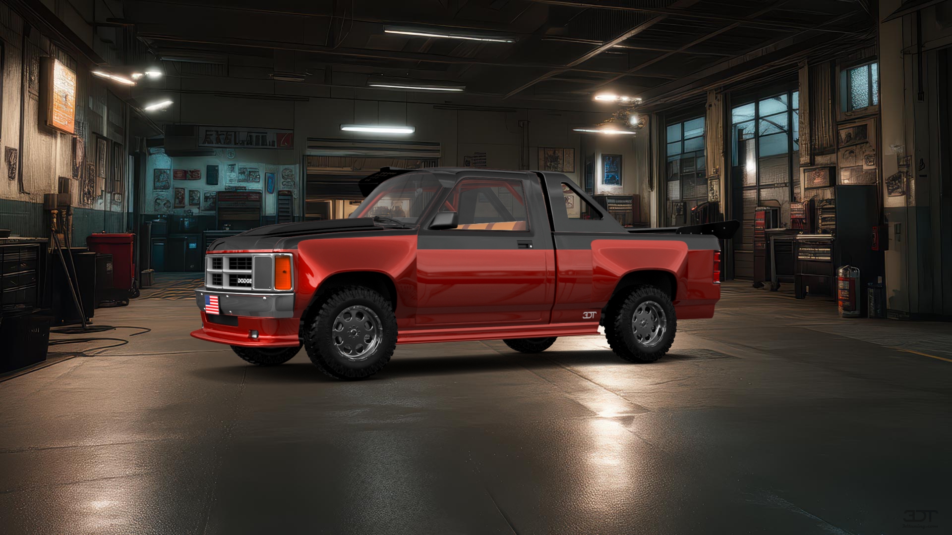 Dodge Dakota Regular Cab 2 Door pickup truck 1987 tuning